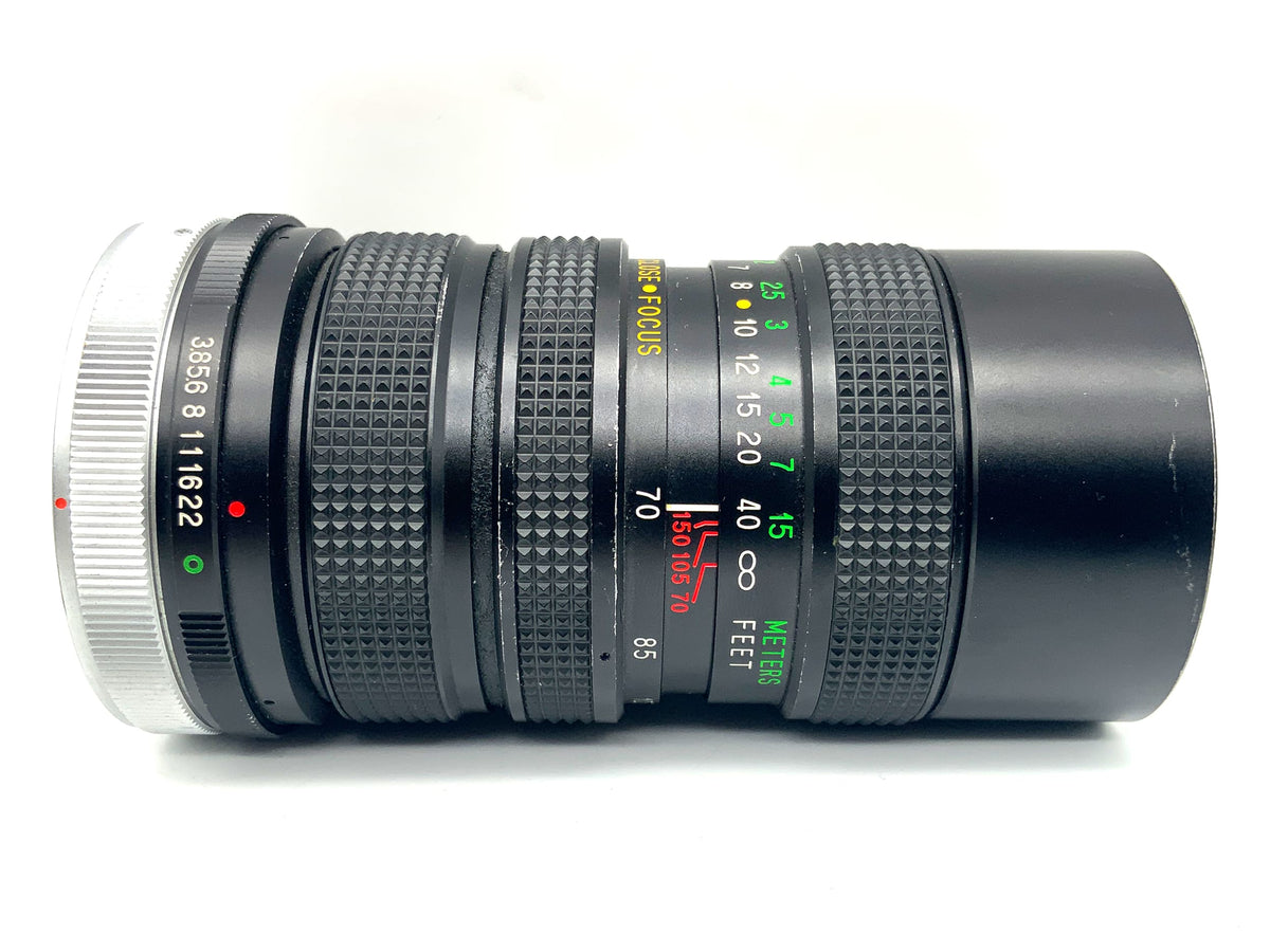 Vivitar 70-150mm 1:3.8 Objektiv Close Focusing Auto Zoom Zoomobjektiv (Canon FD)