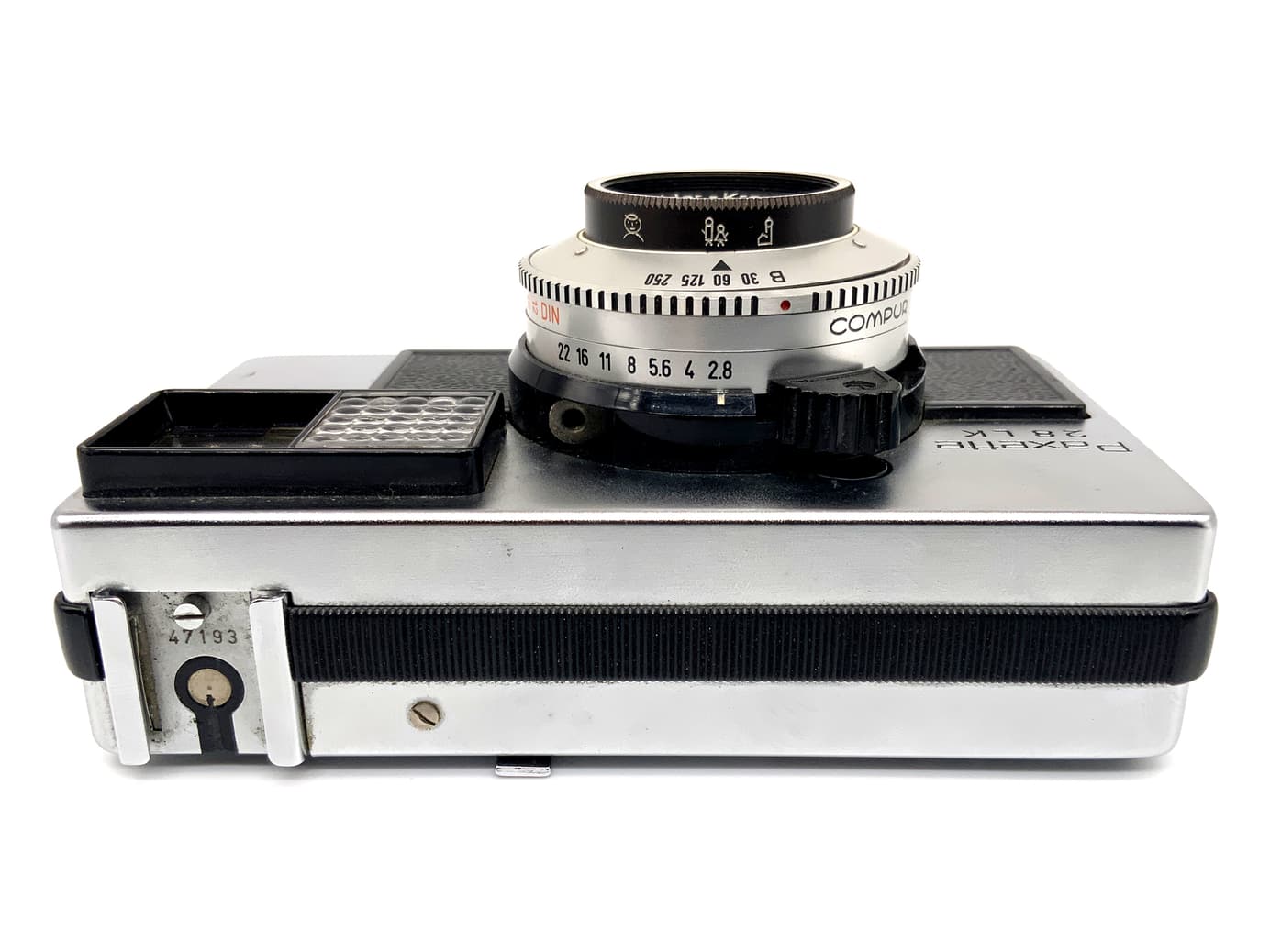 Braun Nürnberg Paxette 28 LK Sucherkamera mit Xenar 38mm 1:2.8 Compur