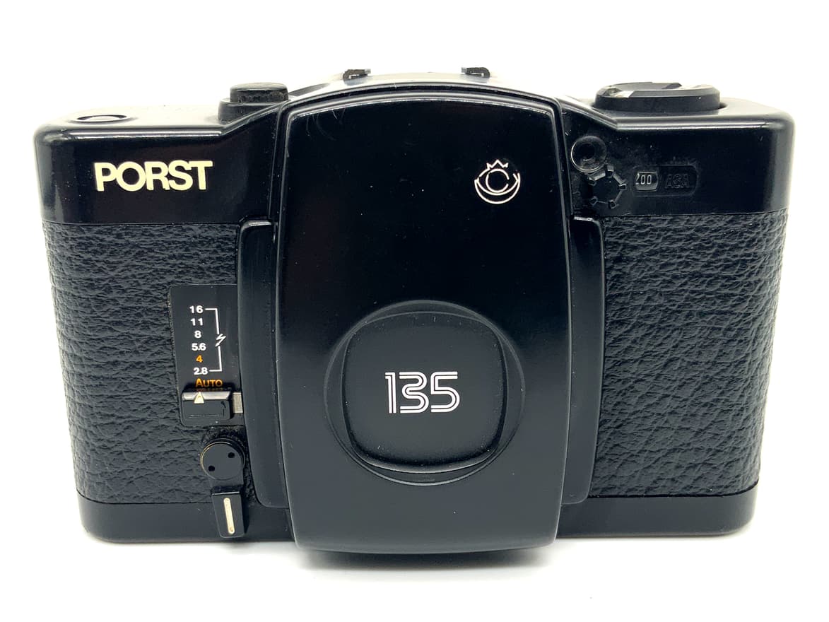 Porst 135 CM auto Sucherkamera mit Color-Spezial 35mm 1:2.8 Analogkamera