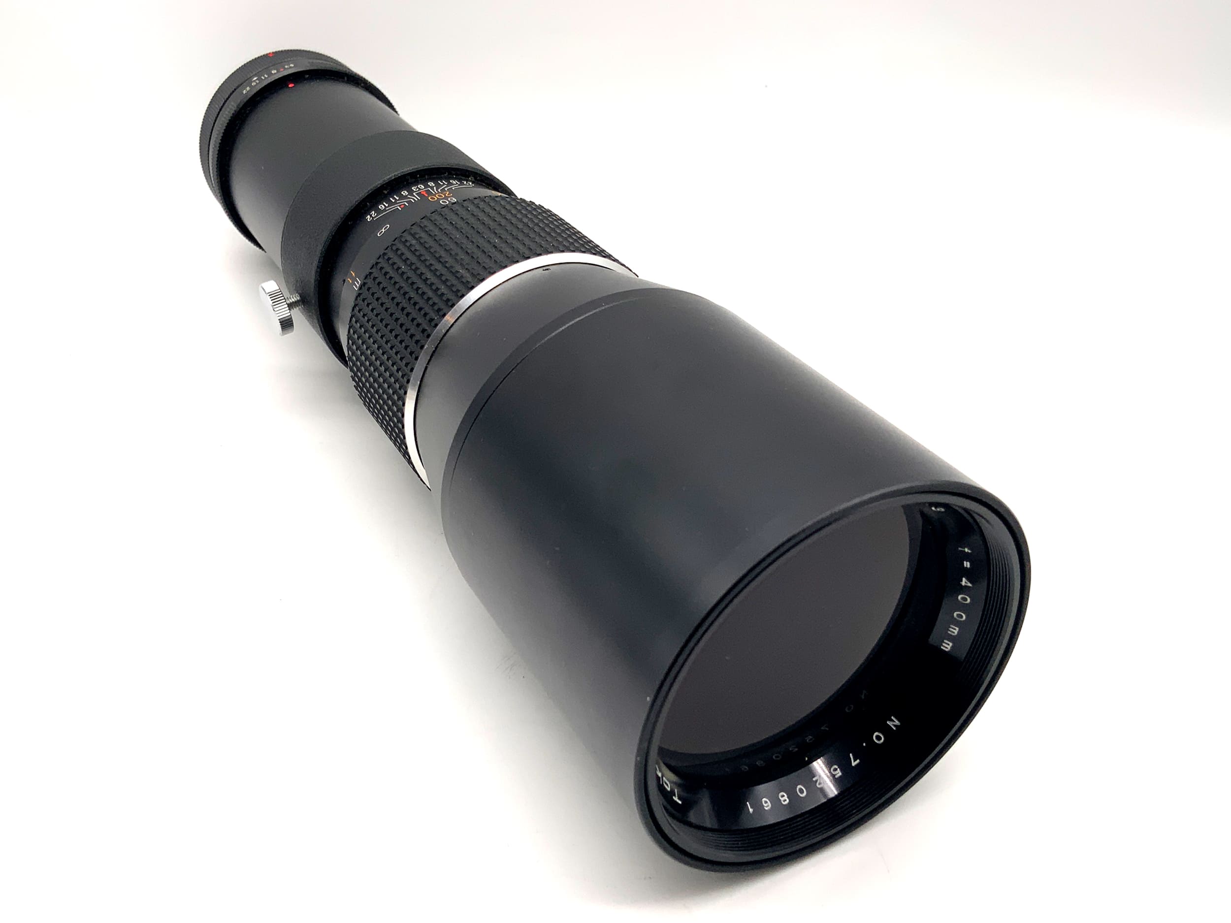 Tokina 400mm 1:6.3 Objektiv Tele-Auto Festbrennweite (Canon FD)