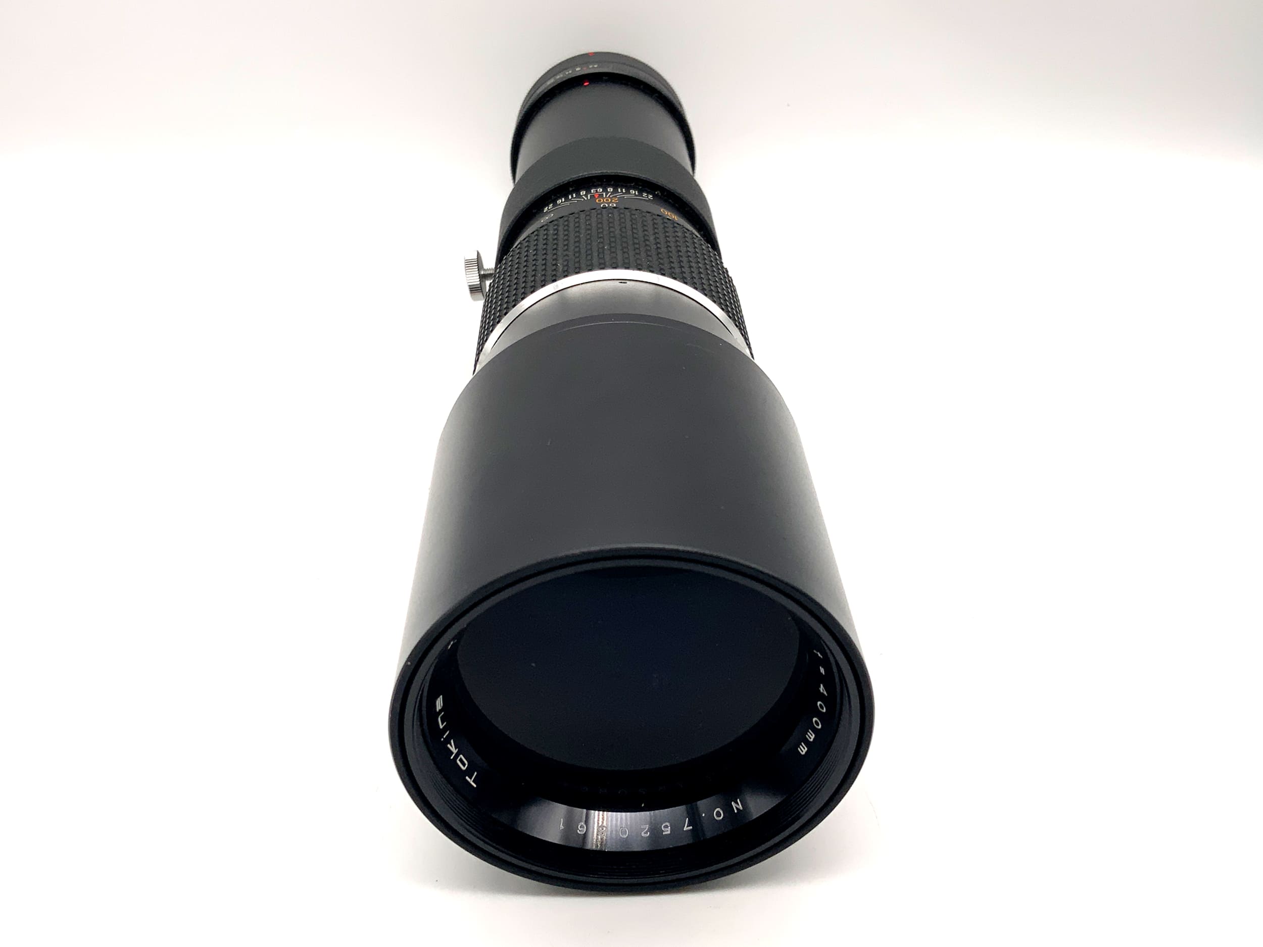 Tokina 400mm 1:6.3 Objektiv Tele-Auto Festbrennweite (Canon FD)