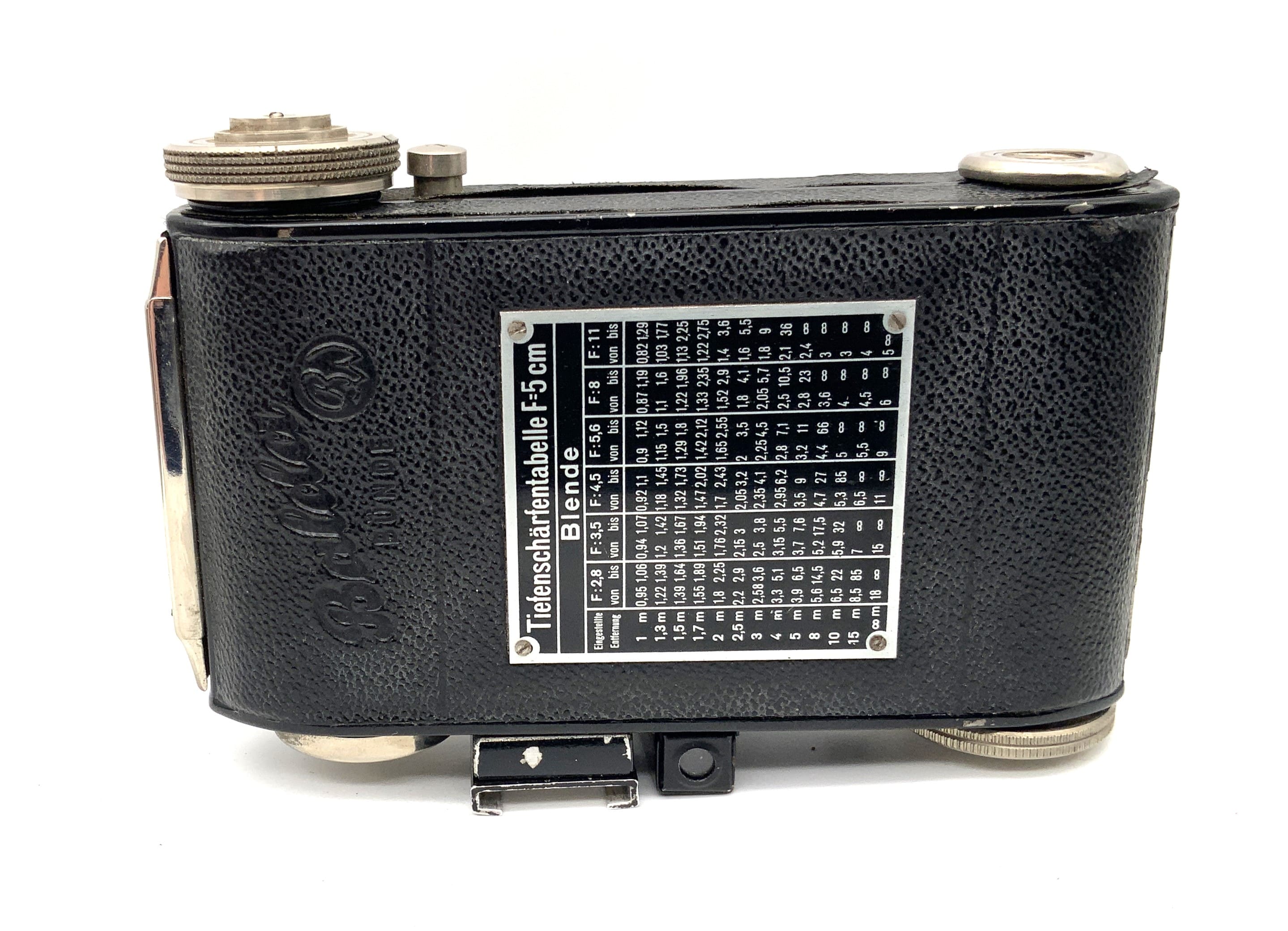 Balda Baldalette Klappkamera mit Radionar 1:2.9/50 Analogkamera
