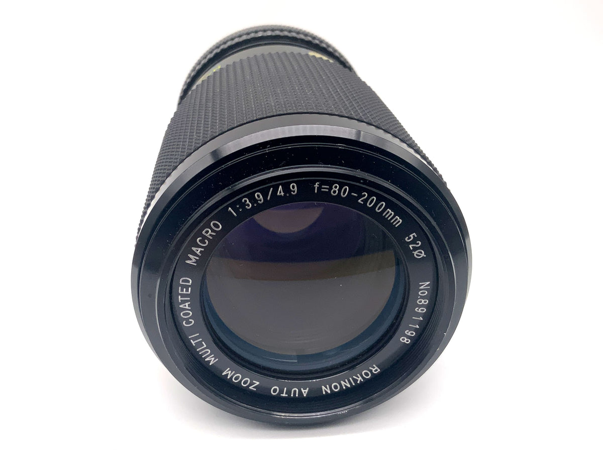 Rokinon Auto Zoom MC Macro 80-200mm 1:3.9/4.9 Objektiv Zoomobjektiv (Canon FD)