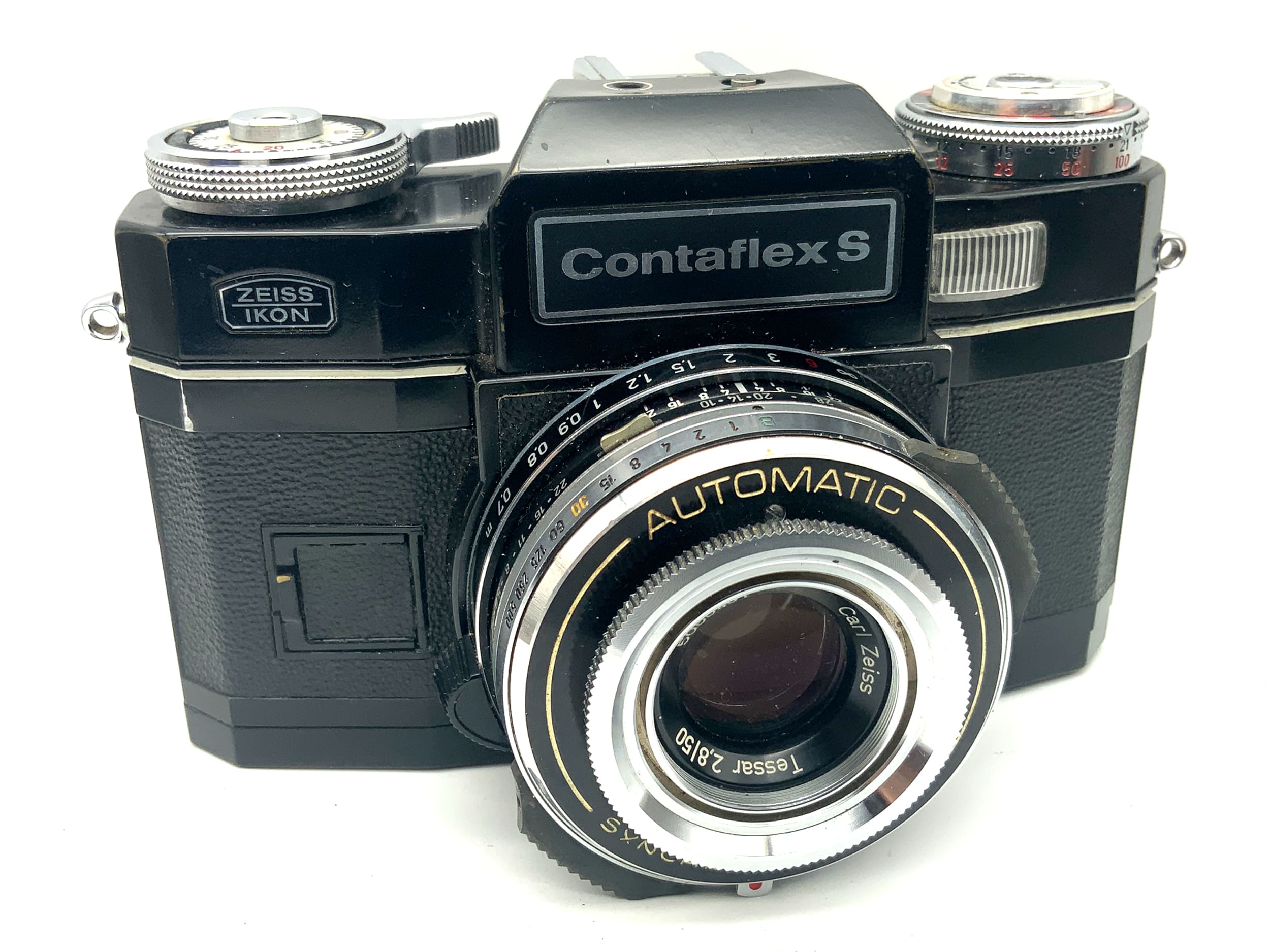 Zeiss Ikon Contaflex S SLR Automatic Tessar2.8/50 Synchro-Compur-X!Beli defekt!