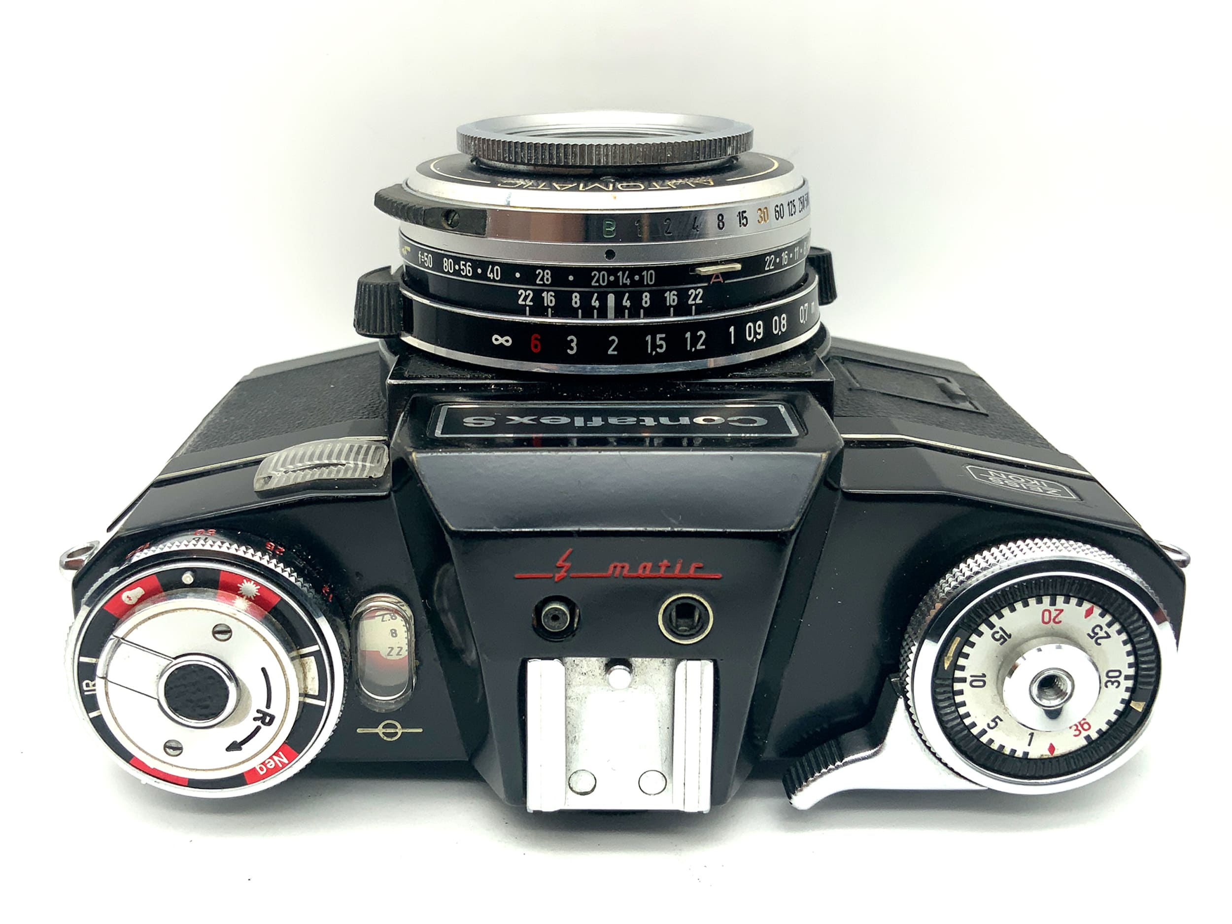 Zeiss Ikon Contaflex S SLR Automatic Tessar2.8/50 Synchro-Compur-X!Beli defekt!