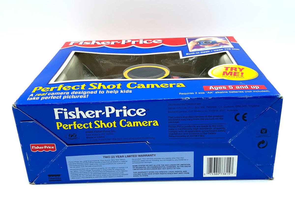 Fischer Price Perfect Shot Camera Point&amp;Shoot, new in original packaging, analog camera