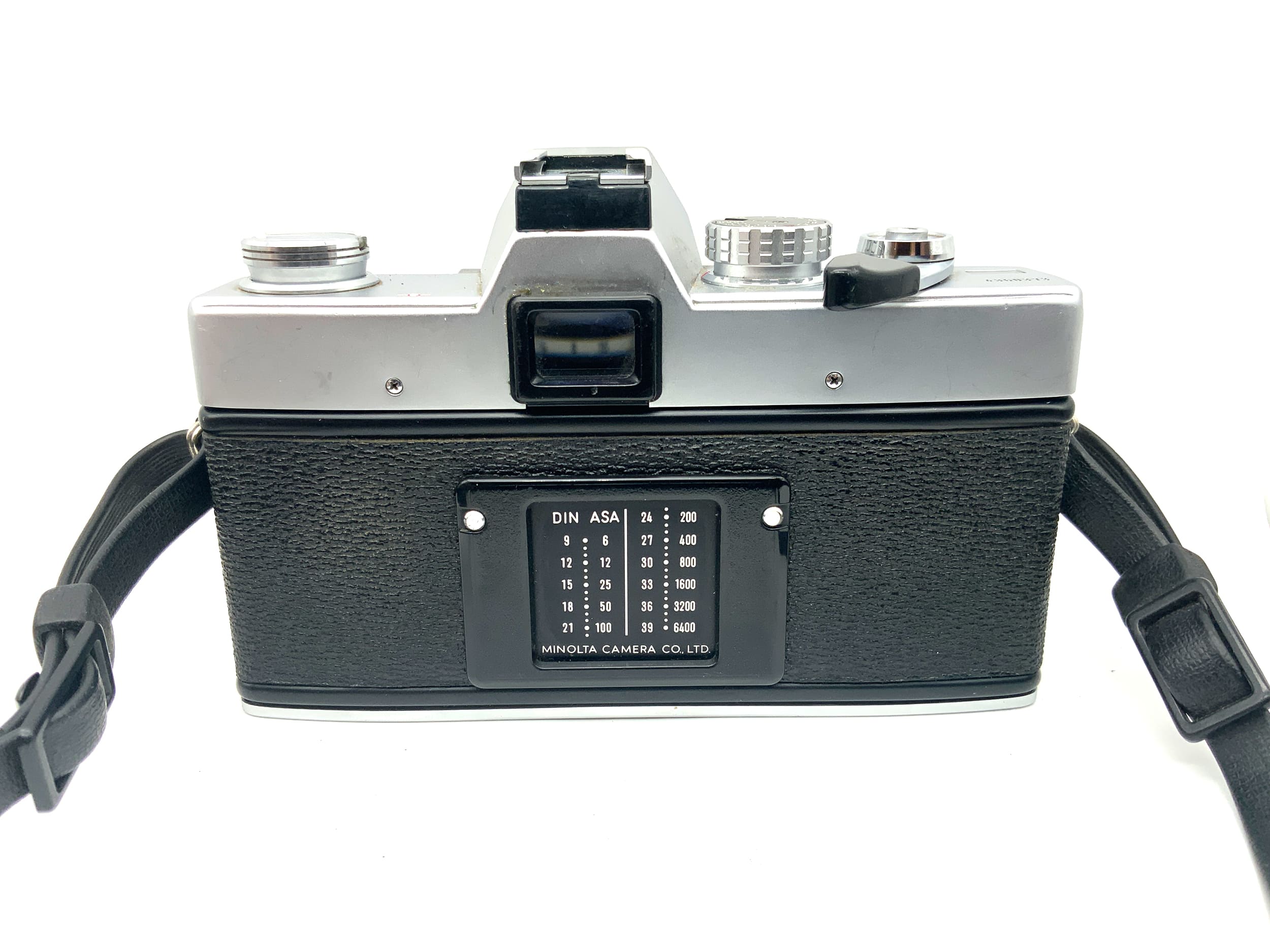 Minolta SRT 101b SLR mit Minolta MD 35mm SLR analog Body