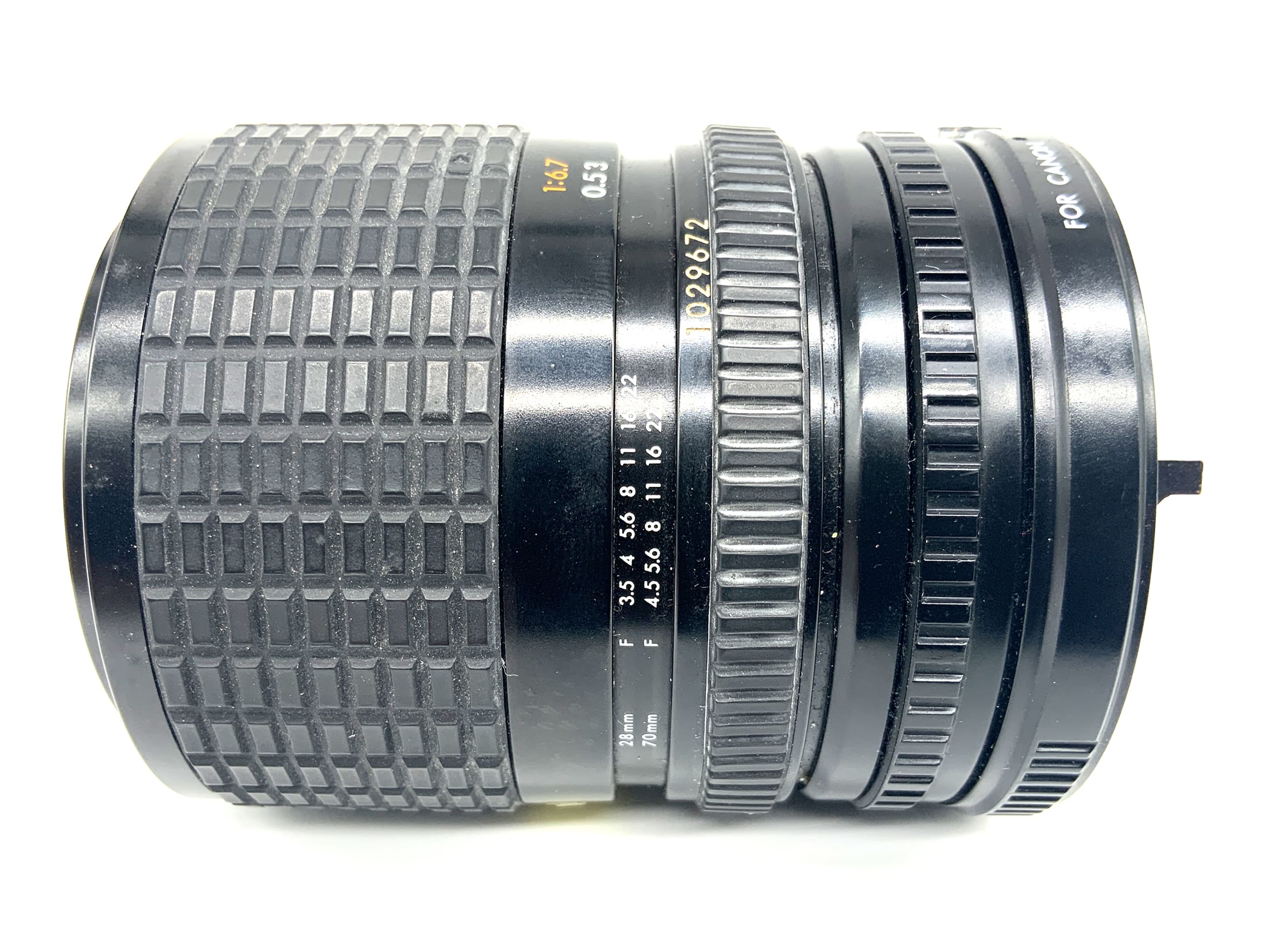 Sigma Zoom-E MC 28-70mm 1:3.5-4.5 Objektiv Zoomobjektiv (Canon FD)
