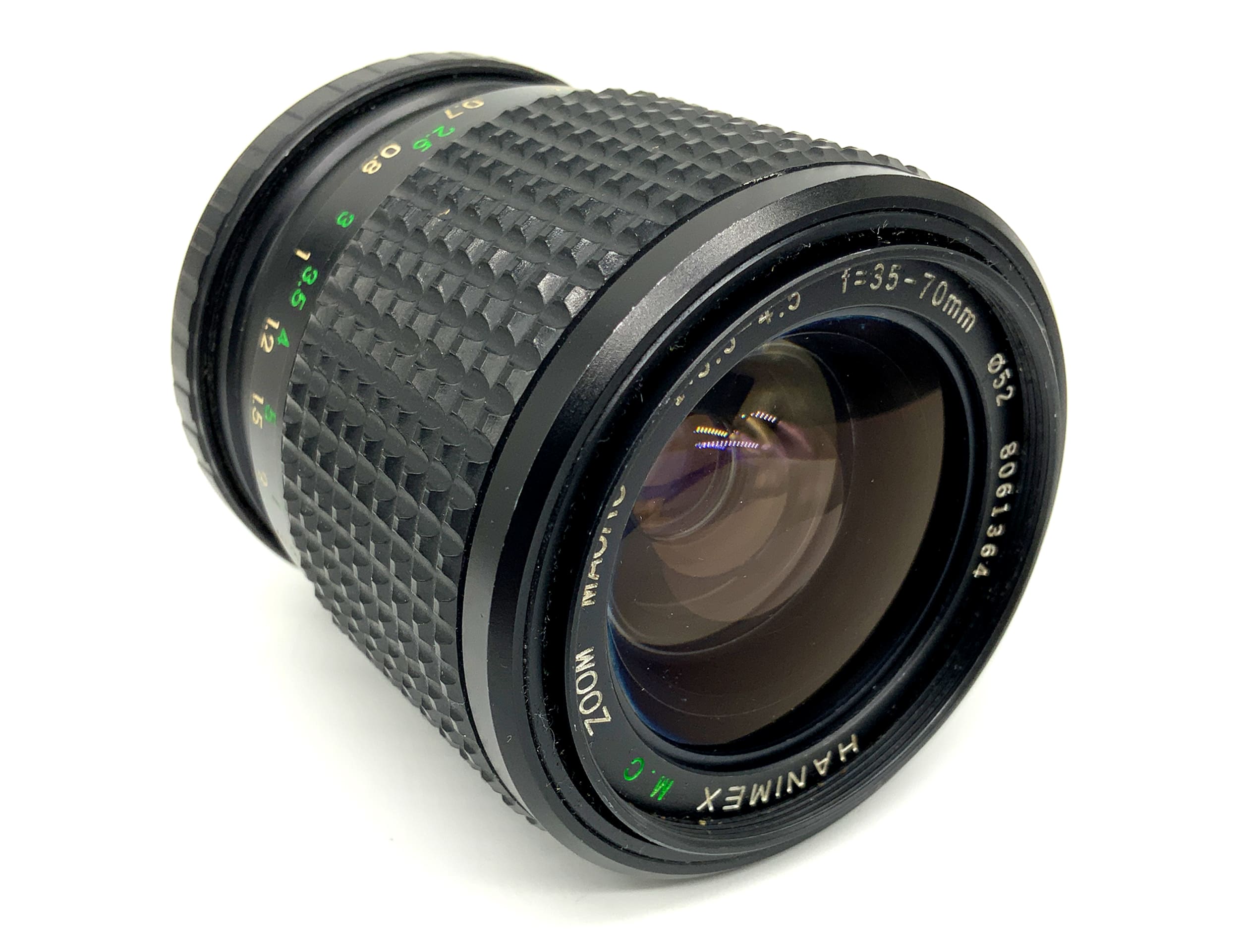 Hanimex M.C Zoom Macro 35-70mm 1:3.5-4.5 Objektiv Zoomobjektiv (Minolta MD)
