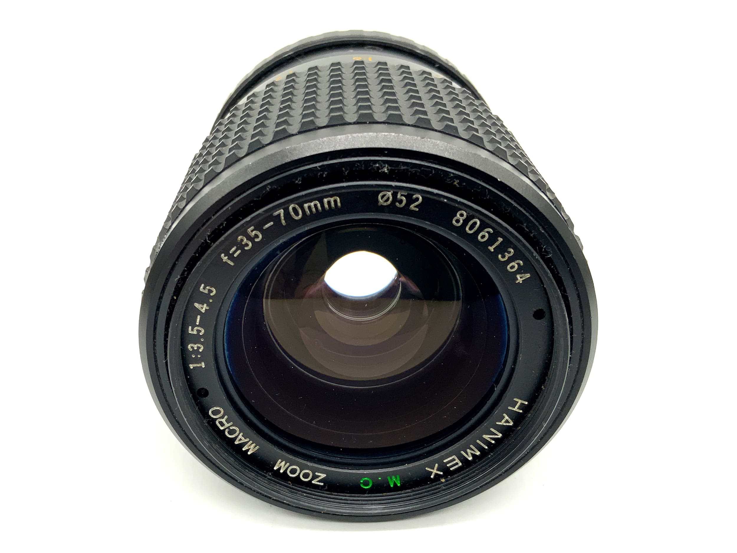 Hanimex M.C Zoom Macro 35-70mm 1:3.5-4.5 Objektiv Zoomobjektiv (Minolta MD)