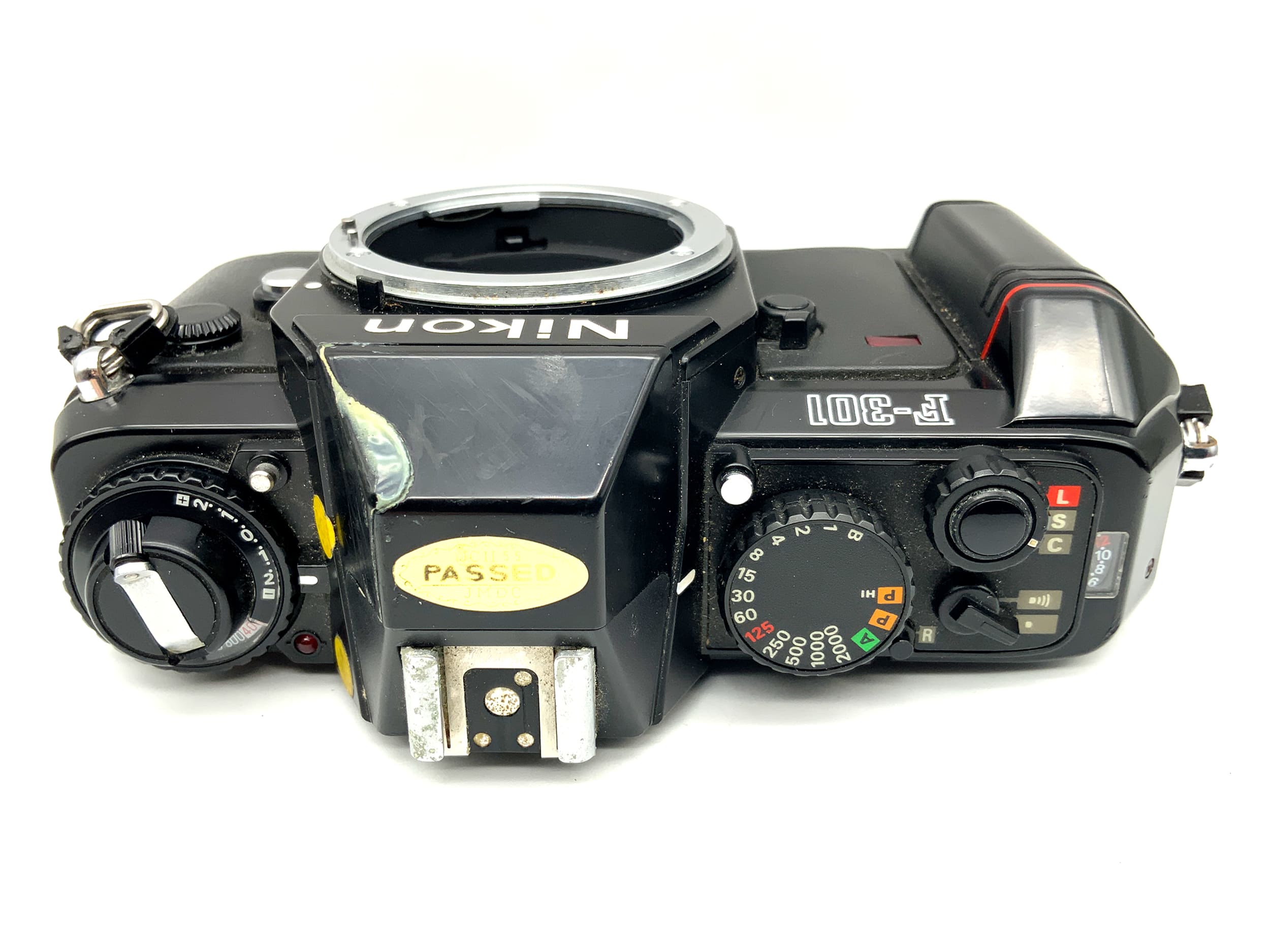 Nikon F-301 SLR 35mm Spiegelreflexkamera analog Body Gehäuse (Nikon F)