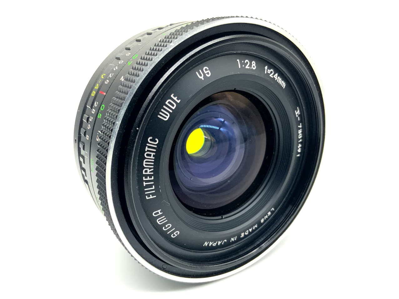 Sigma Filtermatic Wide YS 24mm 1:2.8 Objektiv Festbrennweite (T2) Pilz!