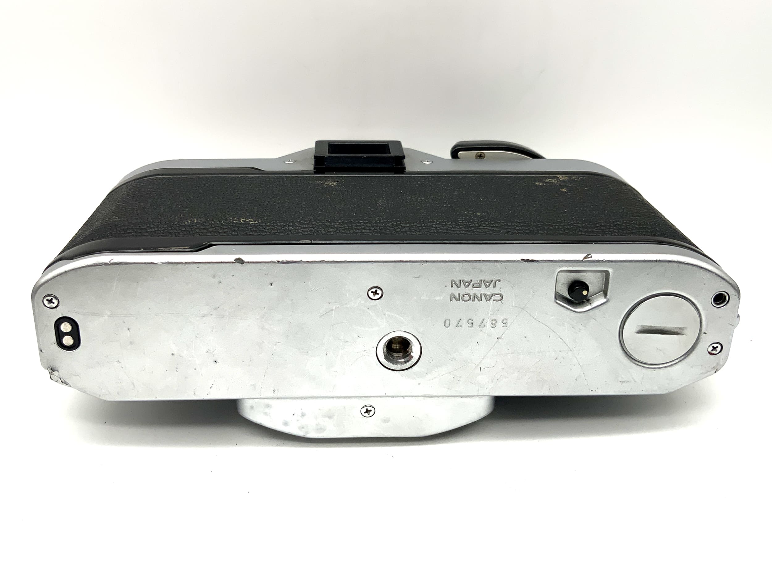 Canon AV-1 SLR mit Canon FD 35mm Spiegelreflexkamera analog Body Gehäuse