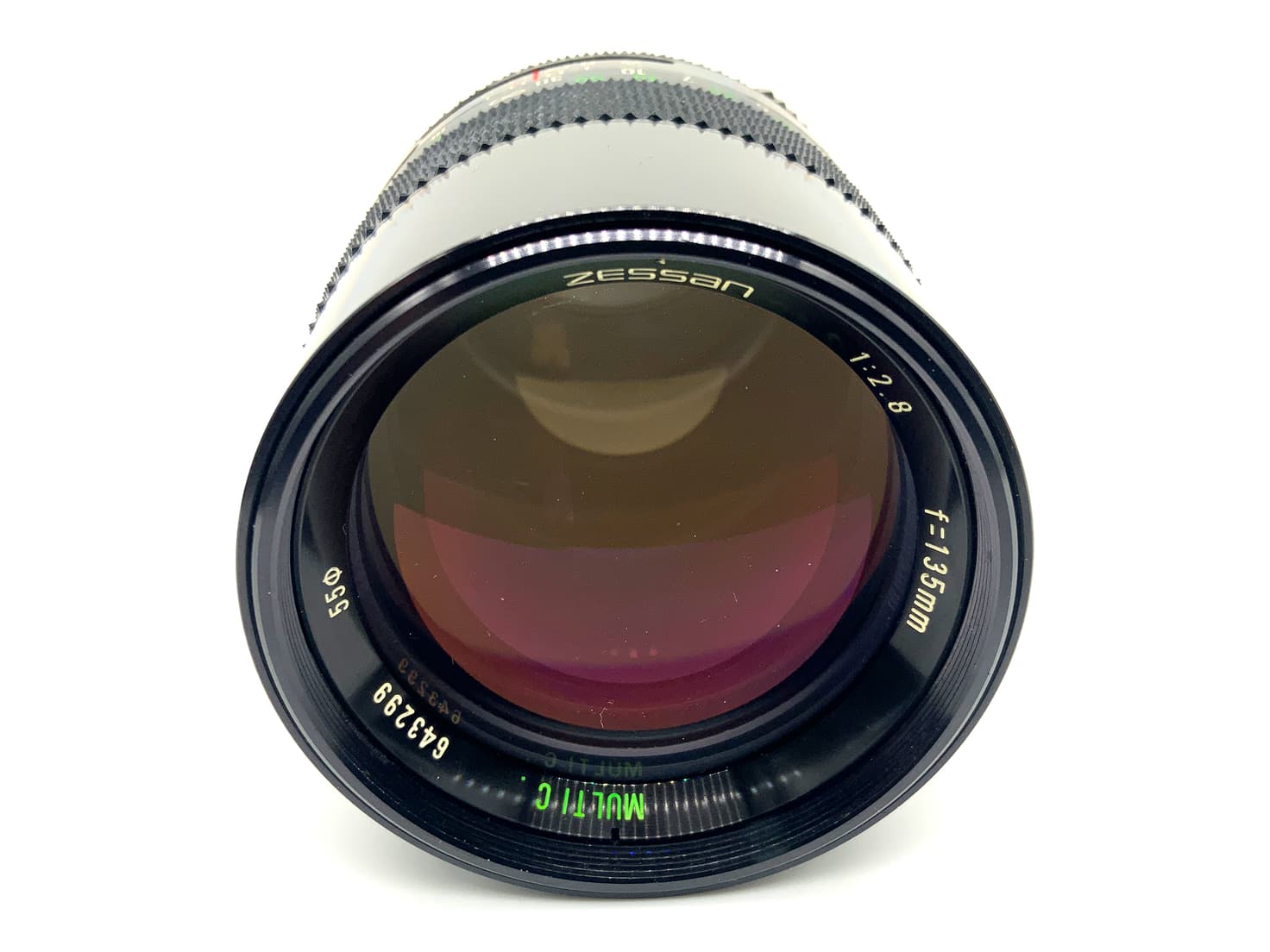 Zessan MC 135mm 1:2.8 Objektiv in OVP Festbrennweite (M42)