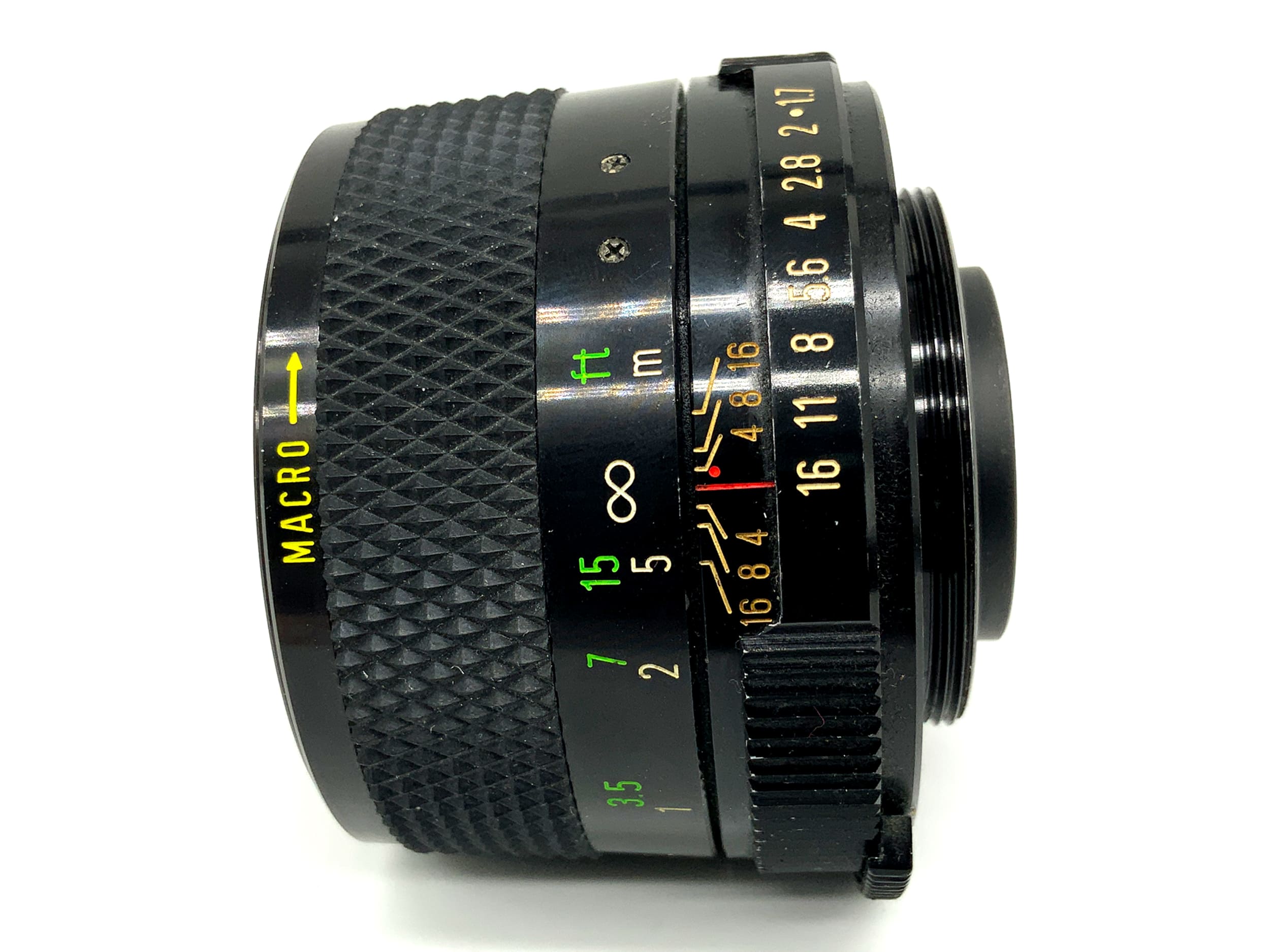 Chinon Macro MC 50mm 1:1.7 Objektiv Festbrennweite (M42)