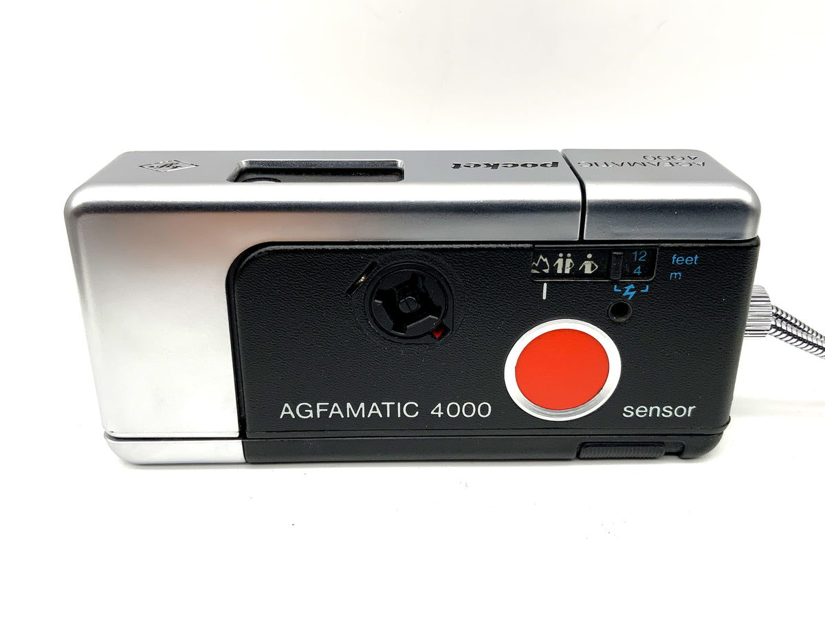 Agfa Agfamatic 4000 Sucherkamera mit Color Apotar Miniatuarkamera Analogkamera