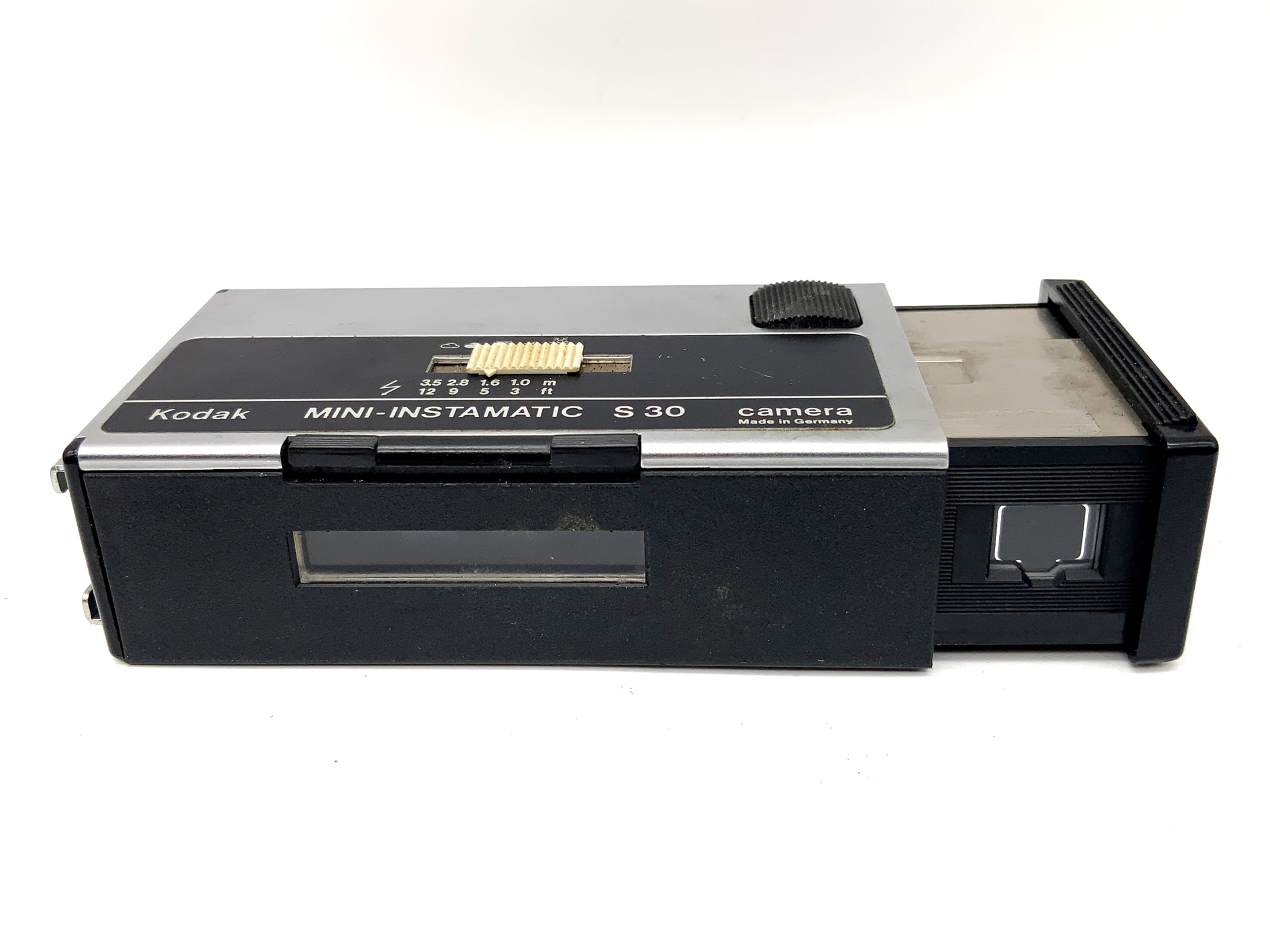 Kodak Mini-Instamatic S30 Sucherkamera mit Reomar 5.6/25 Miniatuarkamera