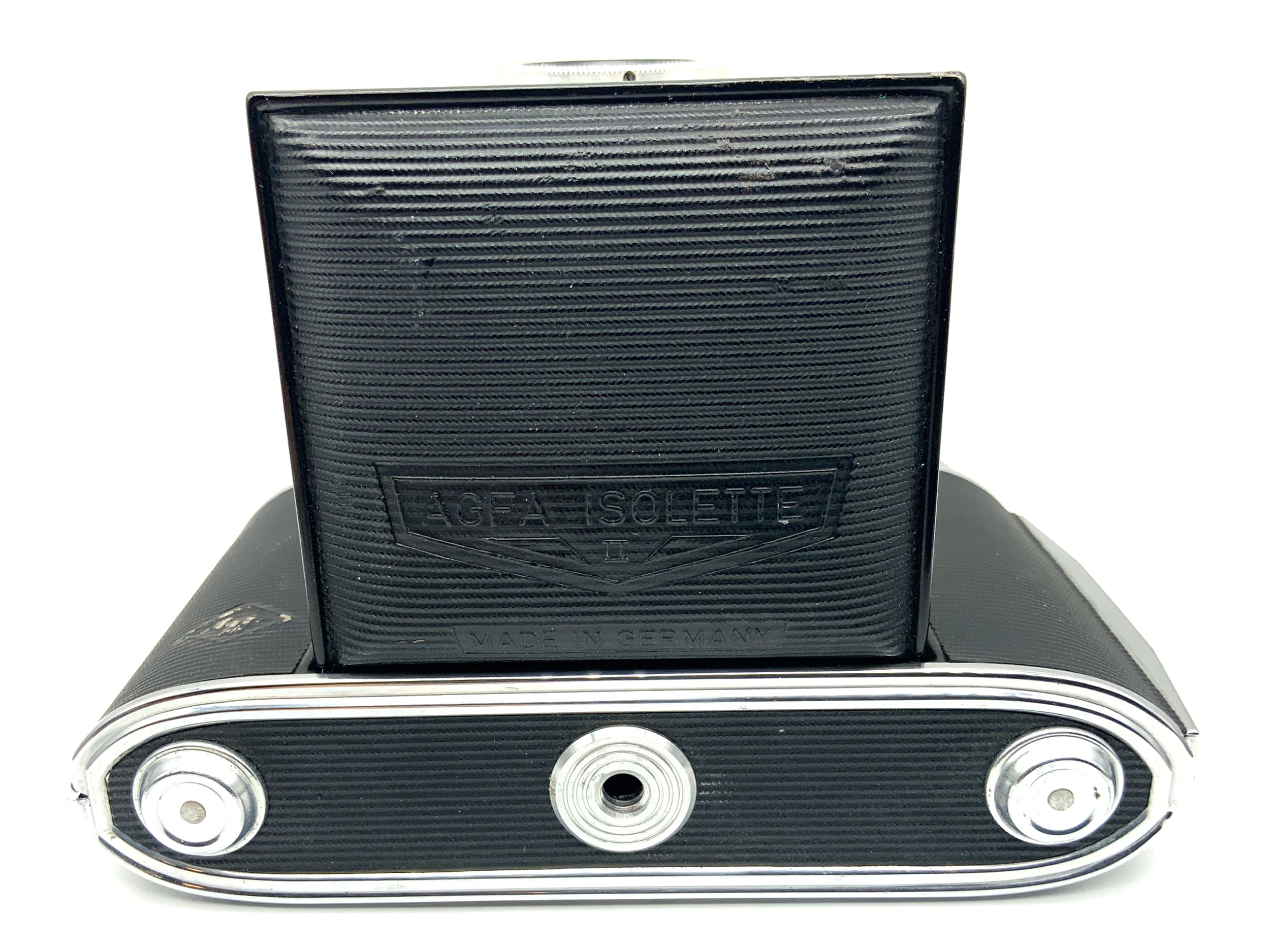 Agfa Isolette II Klappkamera mit Apotar 1:4,5 85mm Prontor SVS Analogkamera