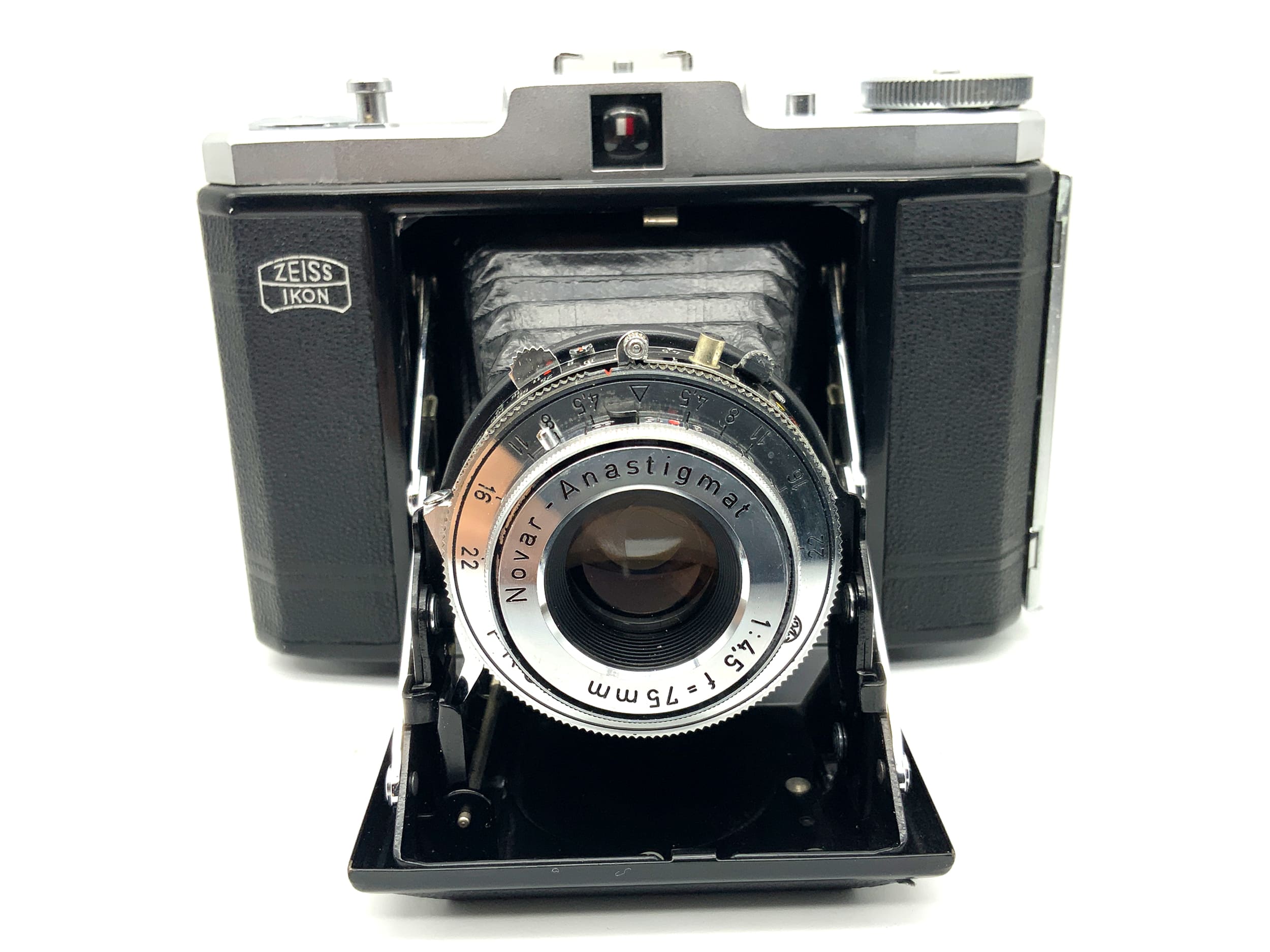 Zeiss Ikon Nettar 518/16 Klappkamera Novar Anastigmat 1:4,5 75mm Prontor SVS
