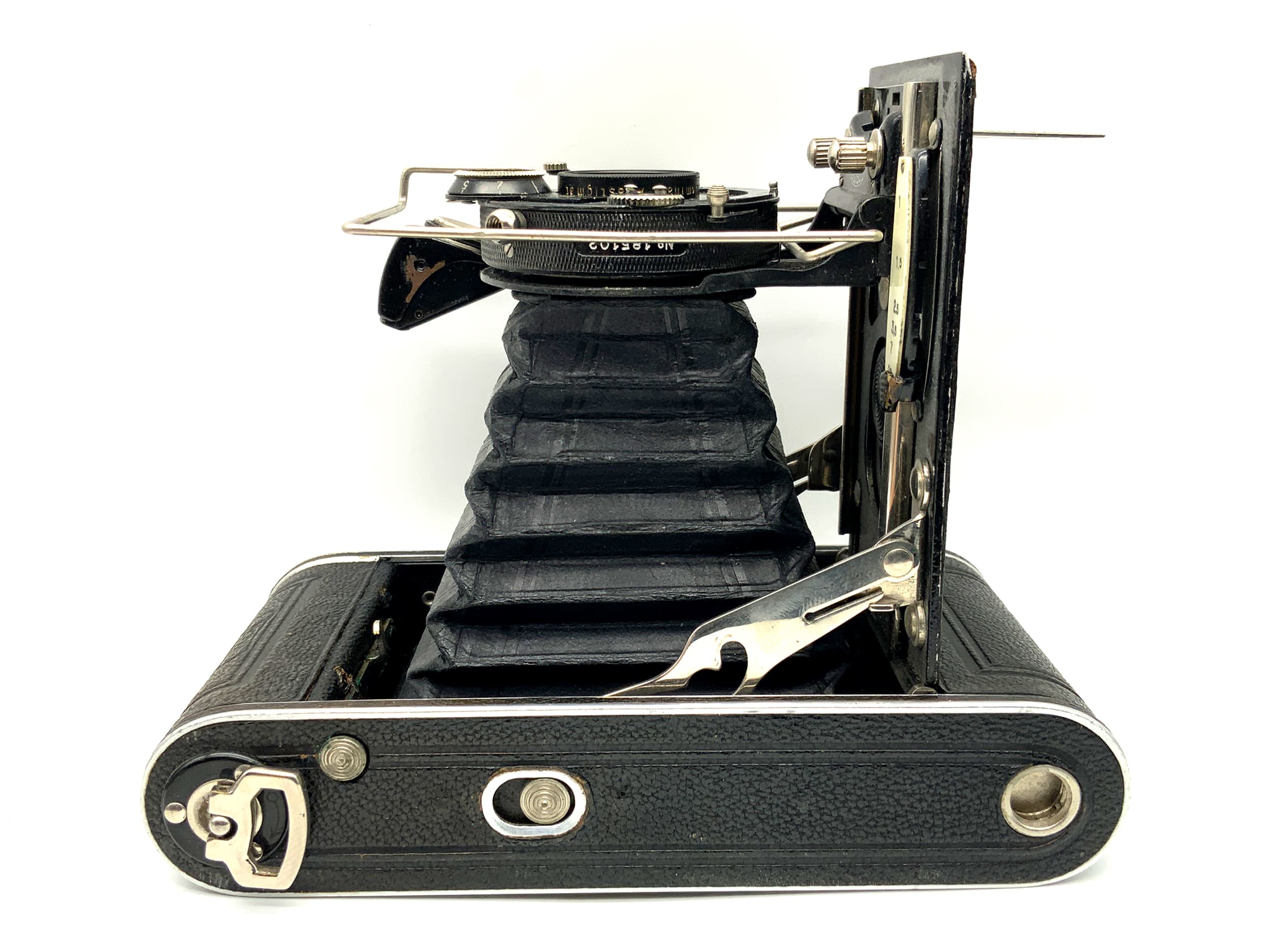 Welta Cocarette Klappkamera mit Novar Anastigmat 1:4,5 75mm Compur Analogkamera