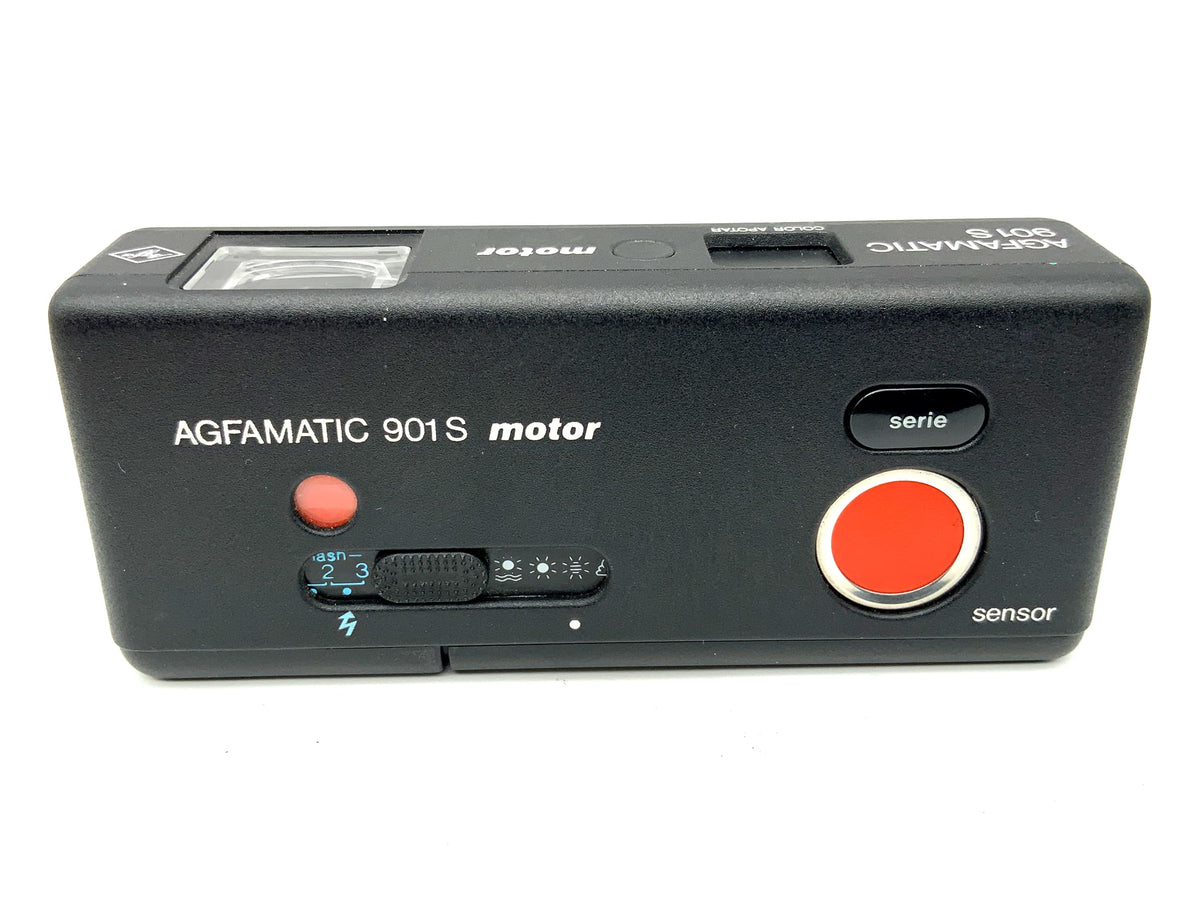 Appareil photo Agfa Agfamatic 901S à viseur motorisé, appareil photo miniature couleur analogique
