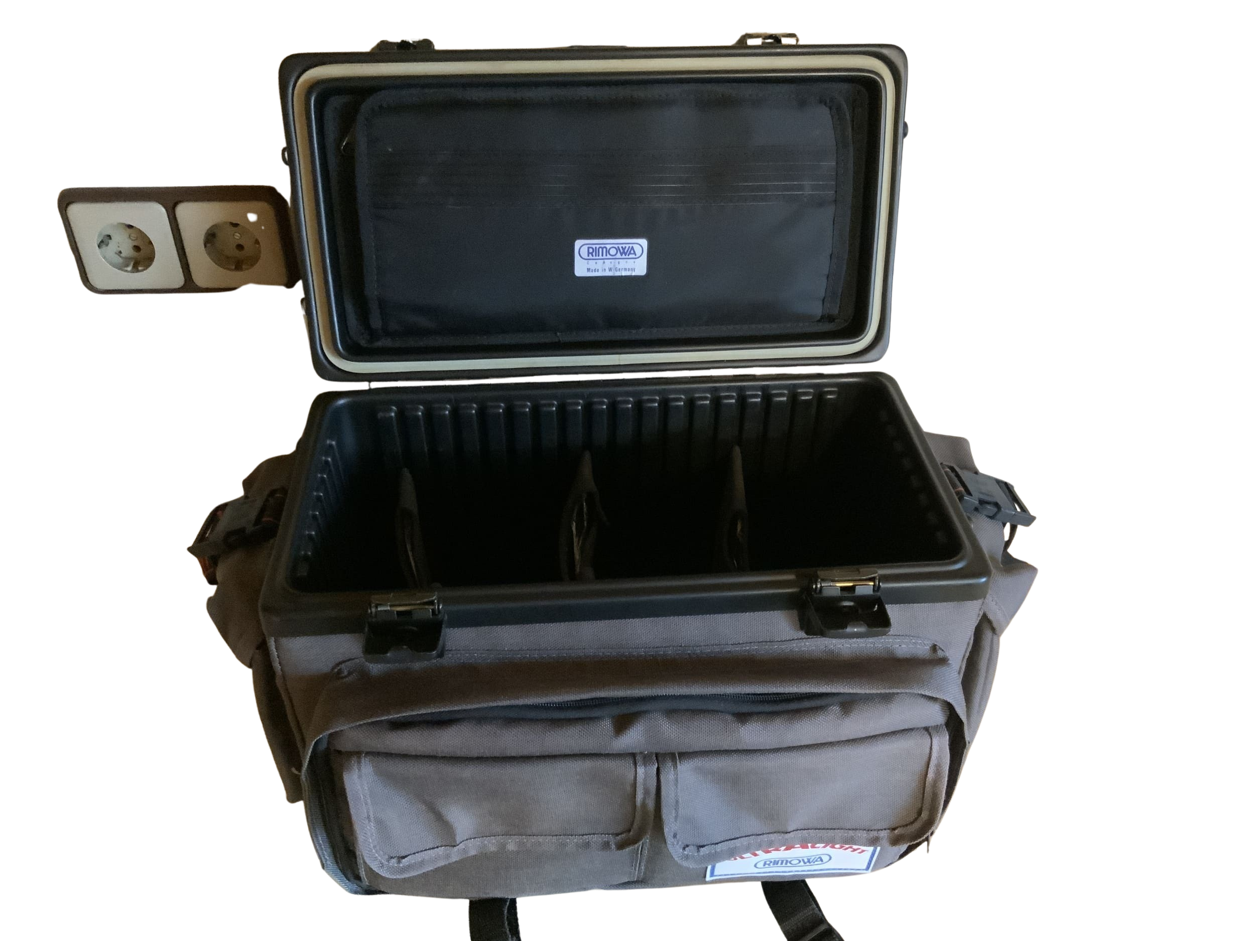 Rimowa Ultralight Kameratasche grau Alu aluminium Case 35x21x17,5cm +Schlüssel