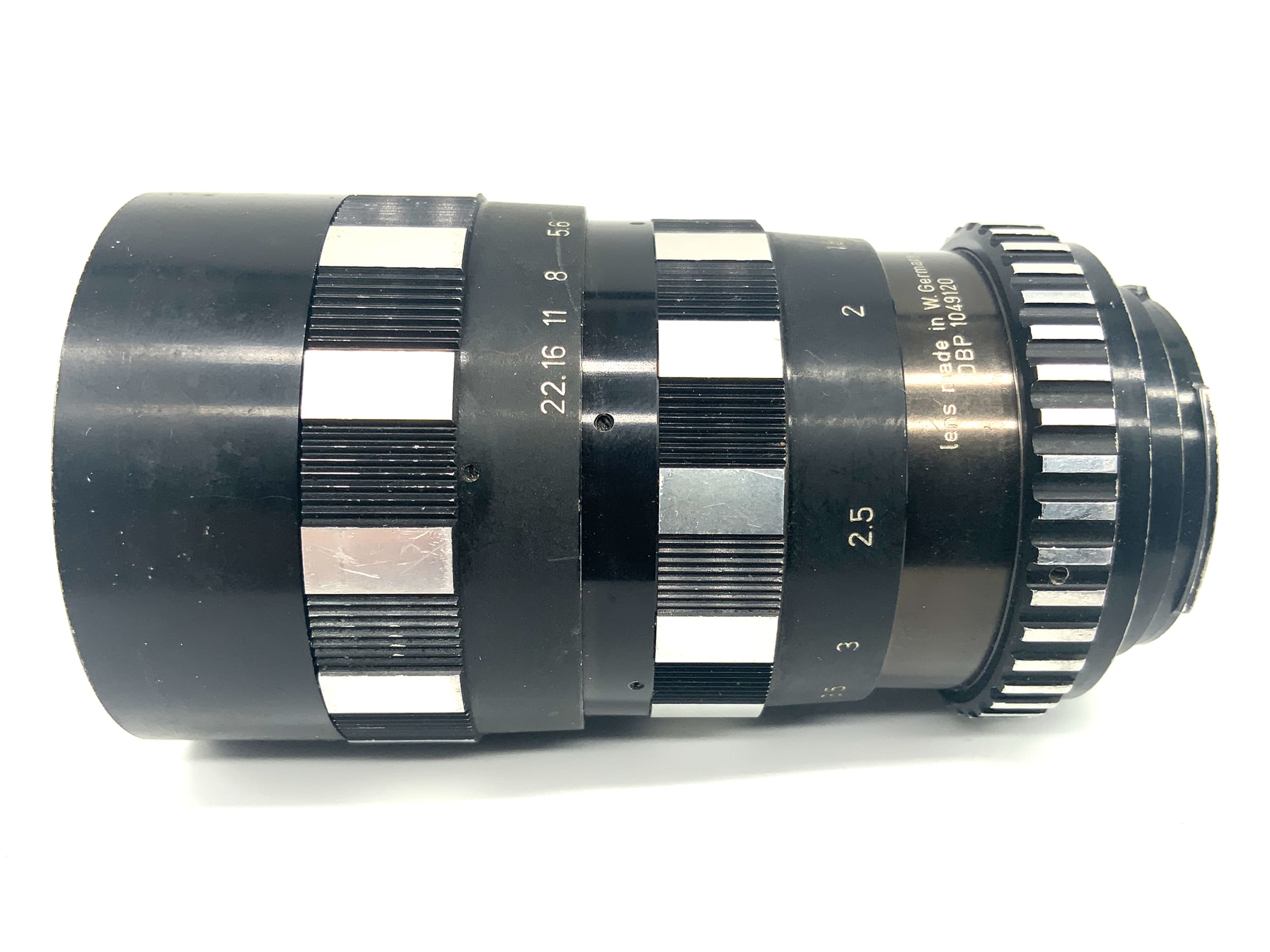Enna München Tele-Ennalyt 135mm 1:3.5 Objektiv Zebra Festbrennweite (EXA)