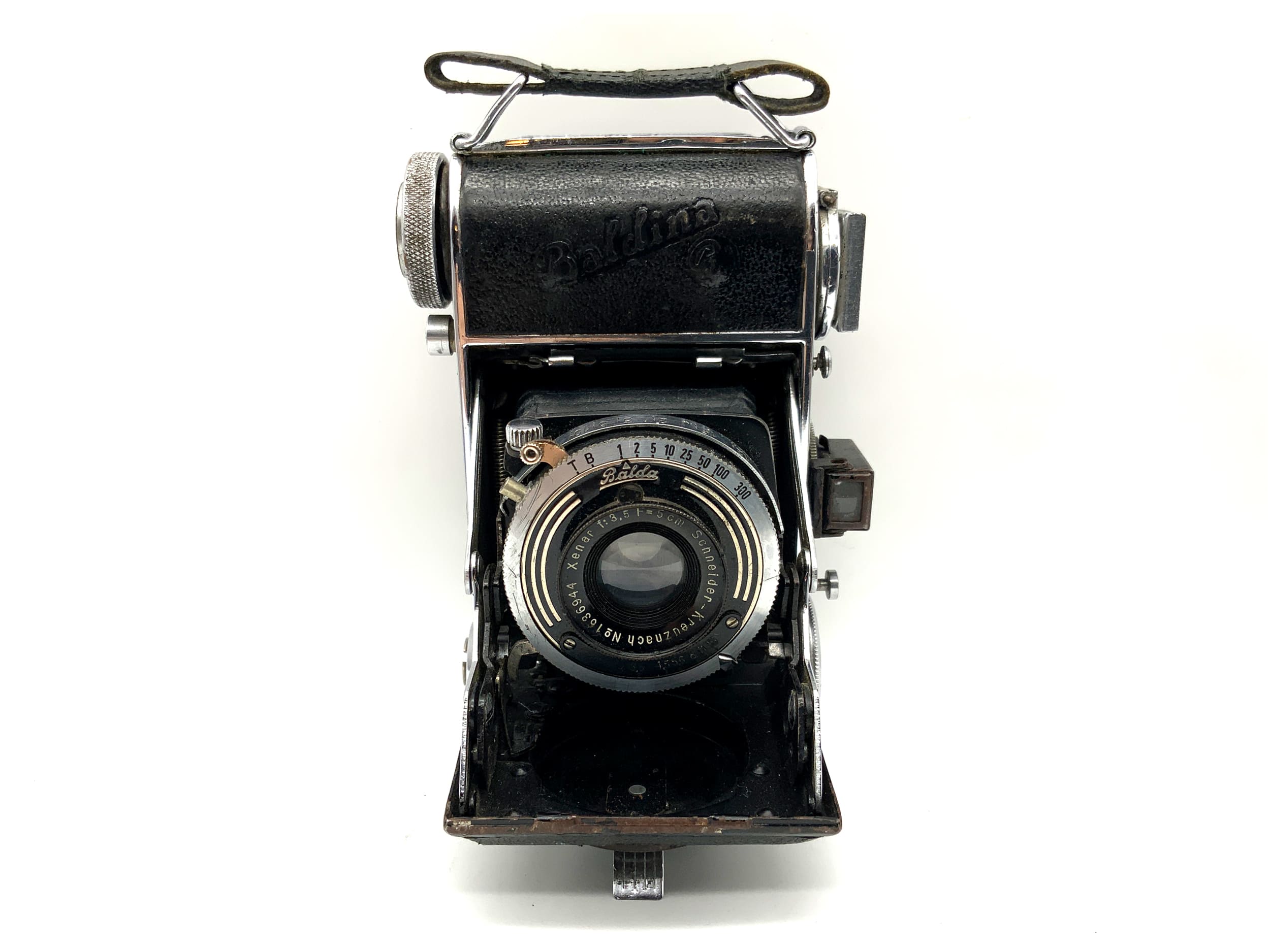 Balda Baldina Klappkamera mit Schneider Kreuznach Xenar 5cm 1:3,5 Compur