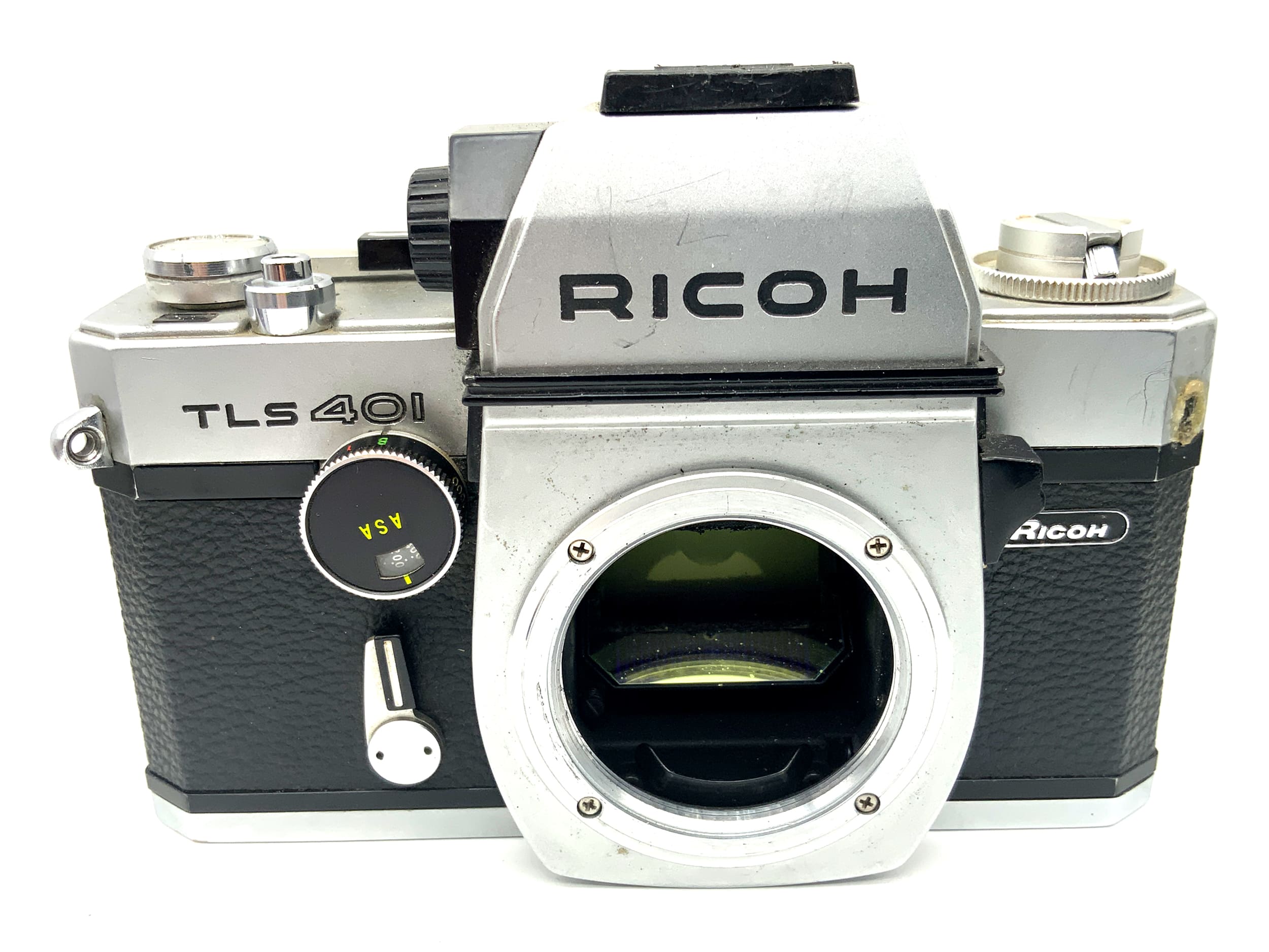 Ricoh TLS 401 SLR 35mm Spiegelreflexkamera analog Body Gehäuse (M42)