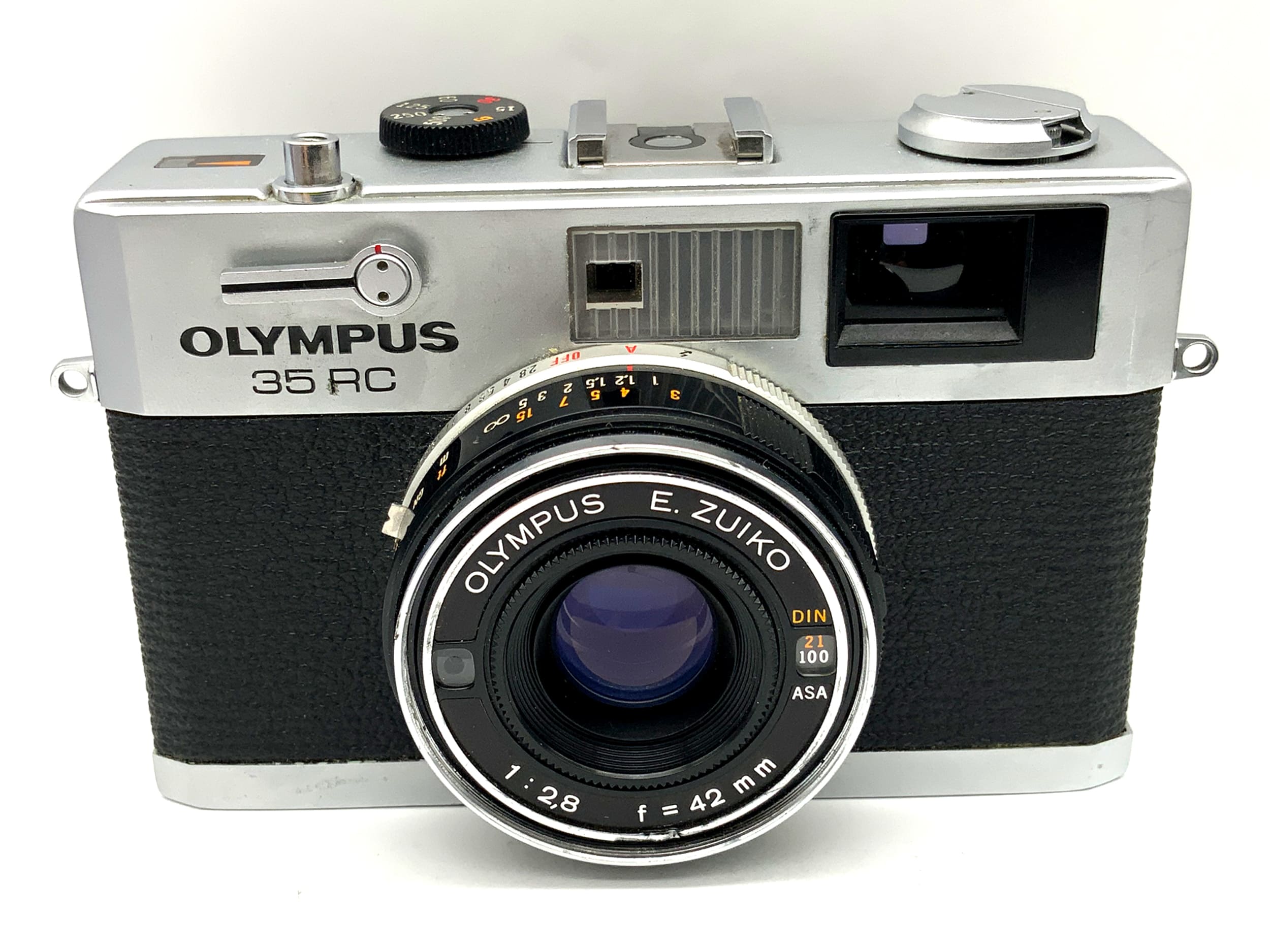 Olympus 35 RC Sucherkamera mit E.Zuiko 42mm 1:2,8 Messsucherkamera Analogkamera
