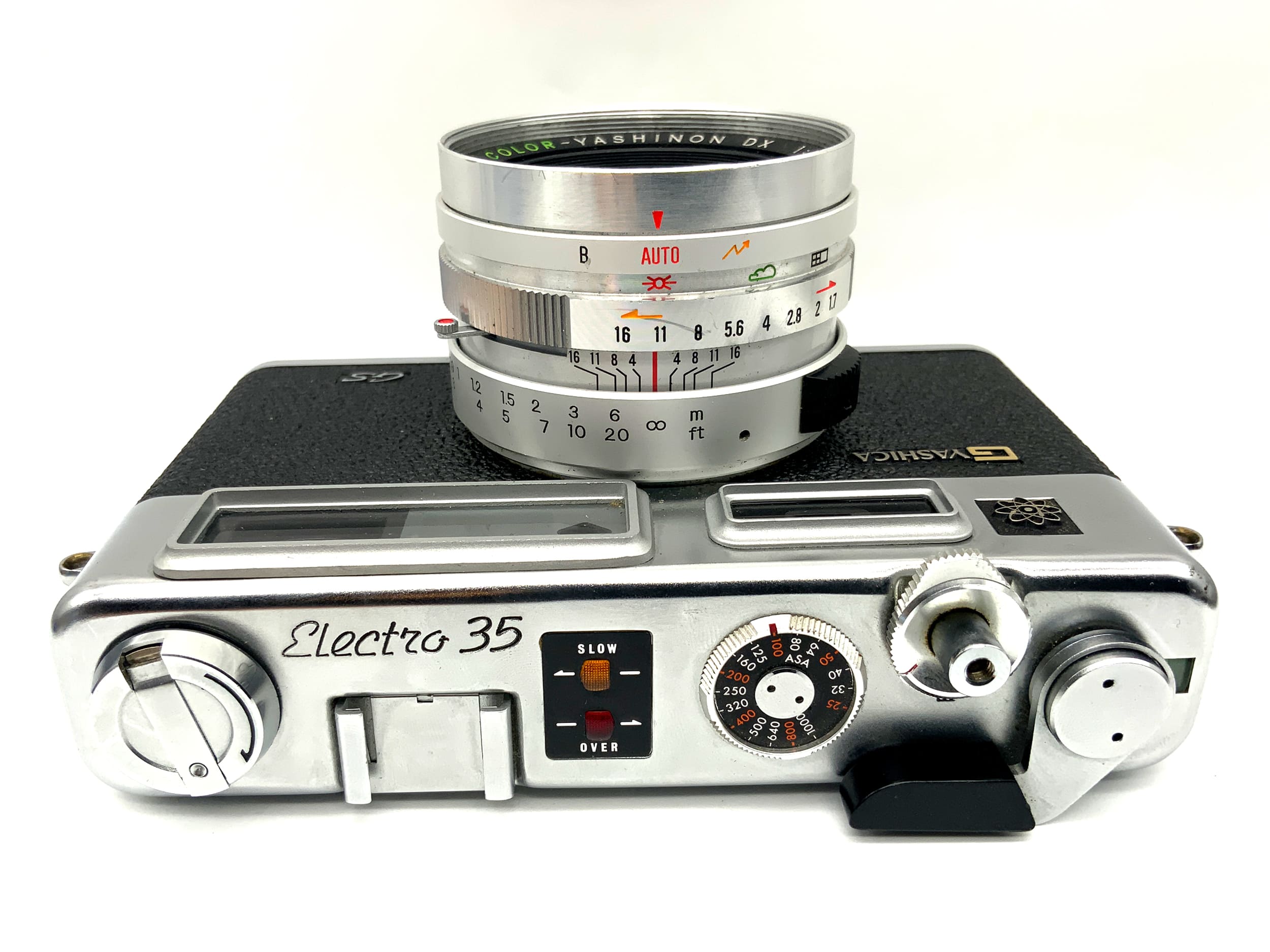 Yashica Electro 35 GS Sucherkamera Color-Yashinon DX 45mm 1:1.7 Messsucherkamera
