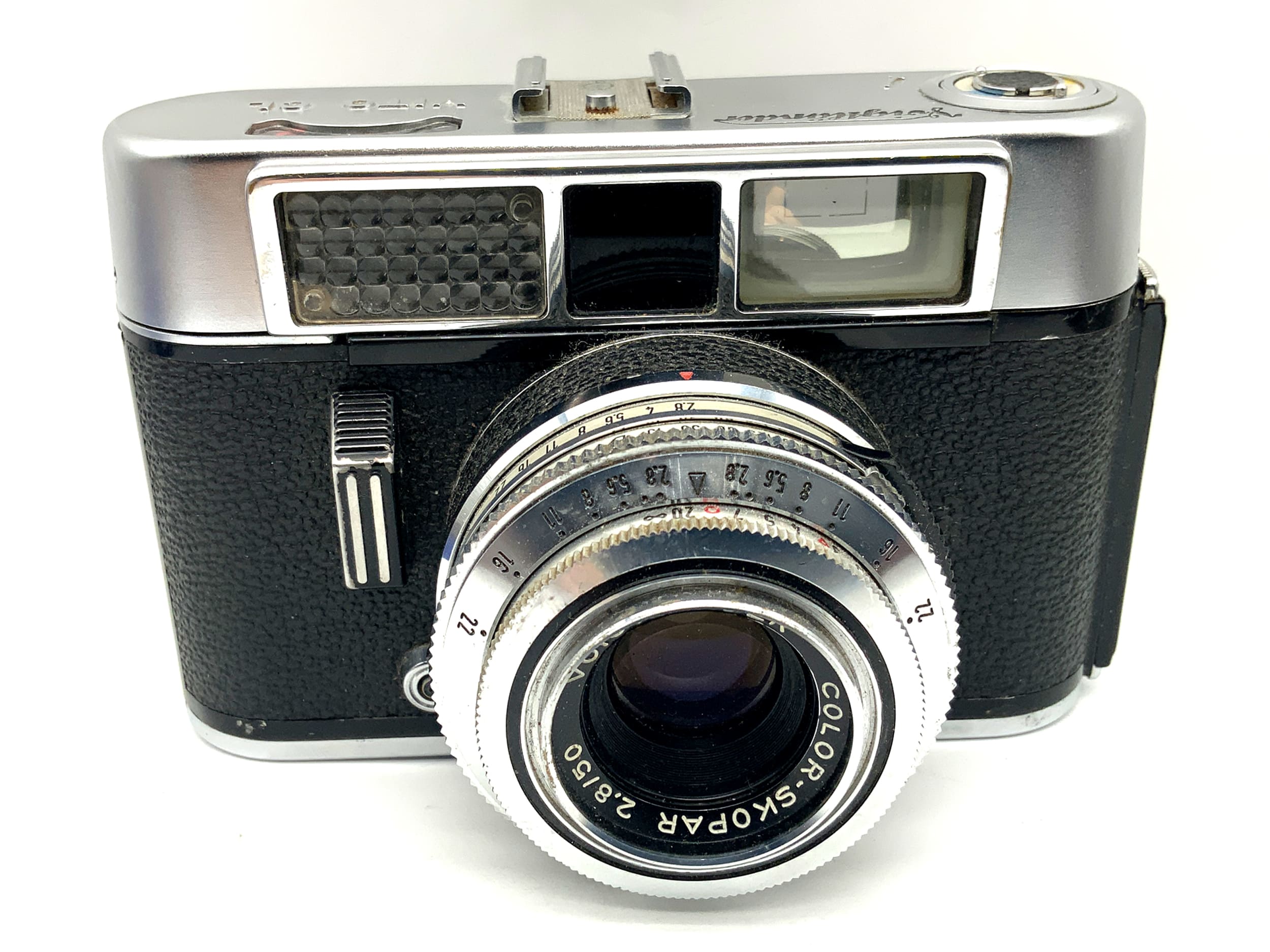 Caméra à viseur Voigtländer Vito CL avec caméra analogique Color-Skopar 50 mm 1:2,8