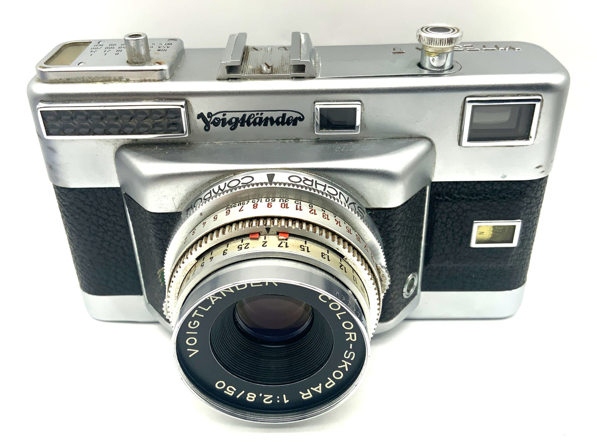 Appareil photo télémétrique Voigtländer Vitessa T avec appareil photo télémétrique Color-Skopar 50 mm 1:2,9