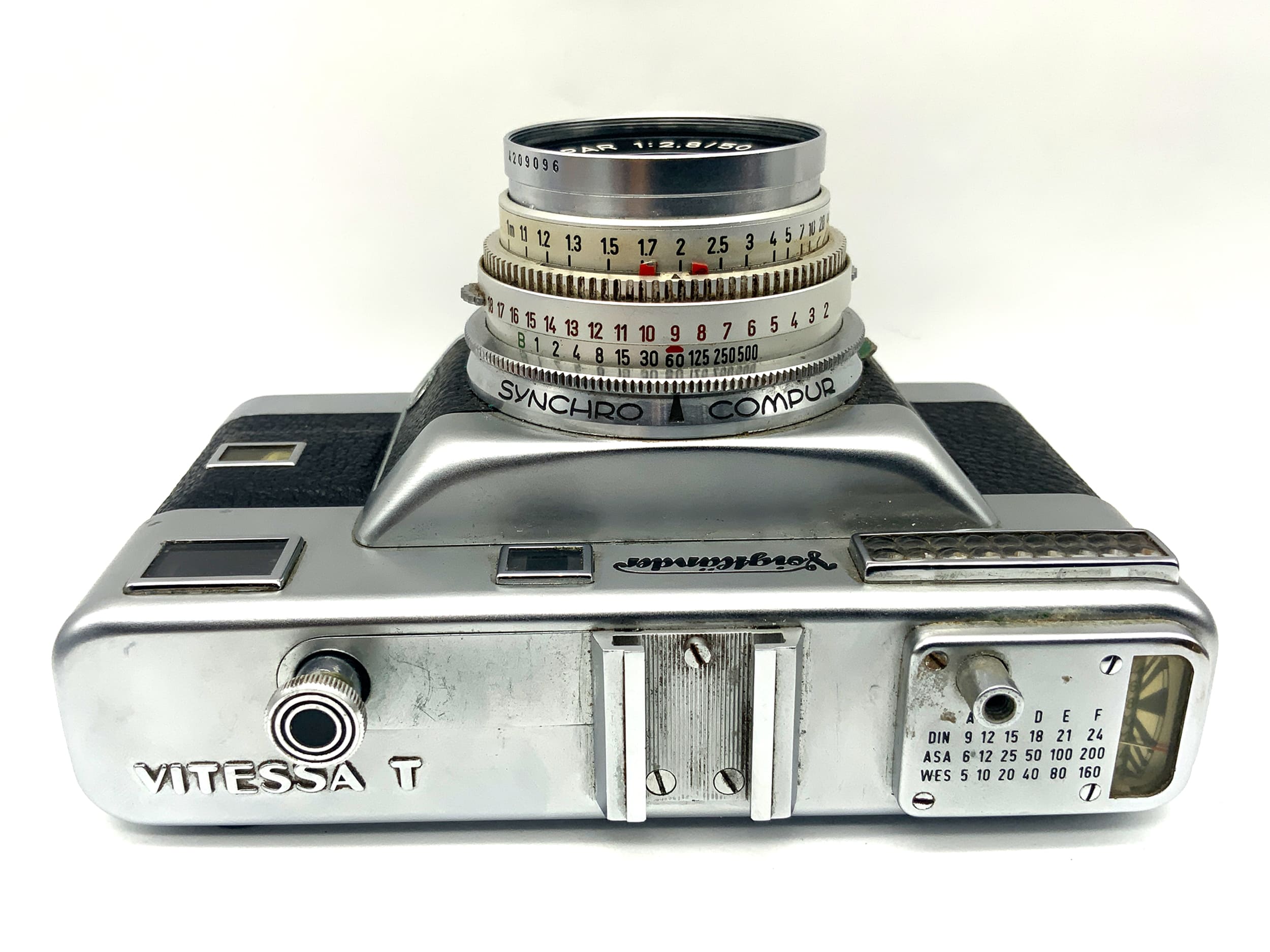 Voigtländer Vitessa T Sucherkamera mit Color-Skopar 50mm 1:2,9 Messsucherkamera