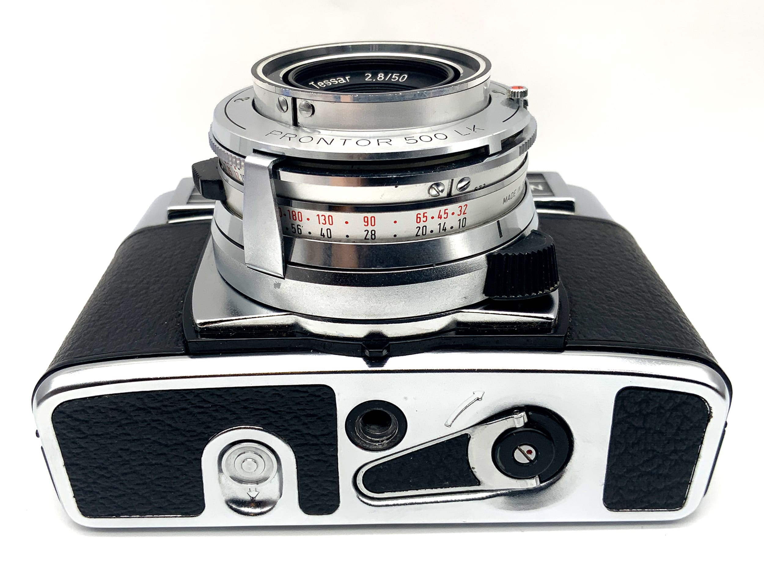 Zeiss Ikon Contessa LBE Sucherkamera mit Carl Zeiss Tessar 2,8 50mm Analogkamera