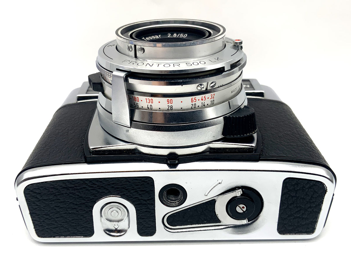 Zeiss Ikon Contessa LBE Sucherkamera mit Carl Zeiss Tessar 2,8 50mm Analogkamera
