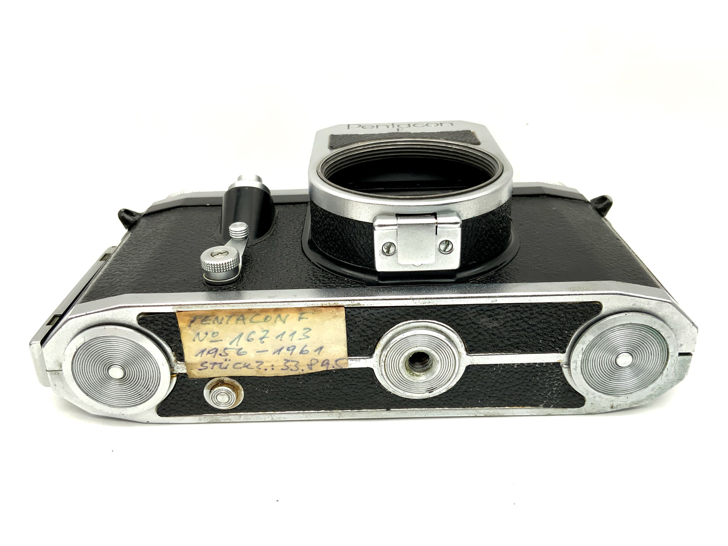 Boîtier d'appareil photo reflex analogique Pentacon F SLR 35 mm (M42)