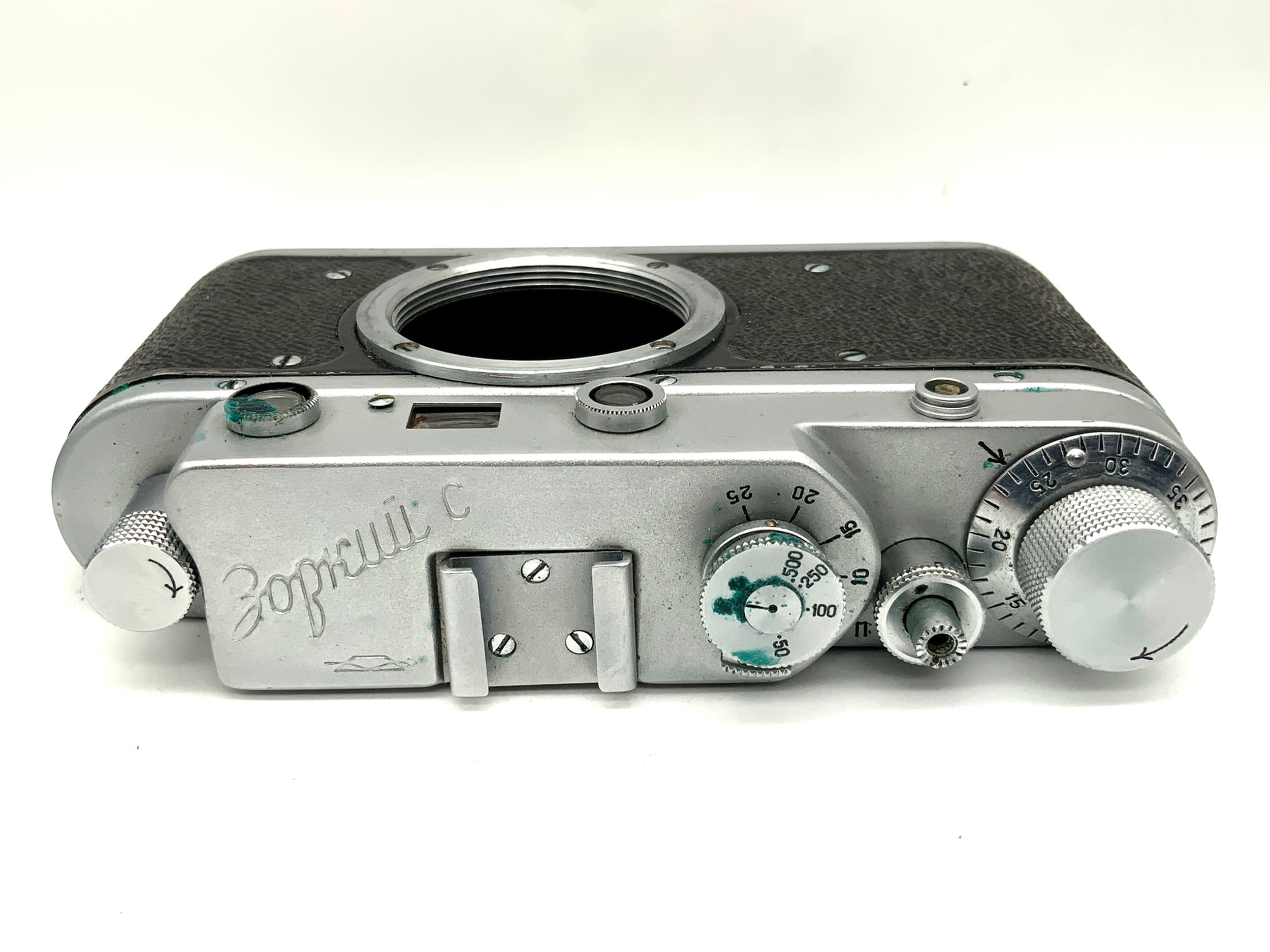 Appareil photo télémétrique KMZ Zorki C avec boîtier compact analogique M39