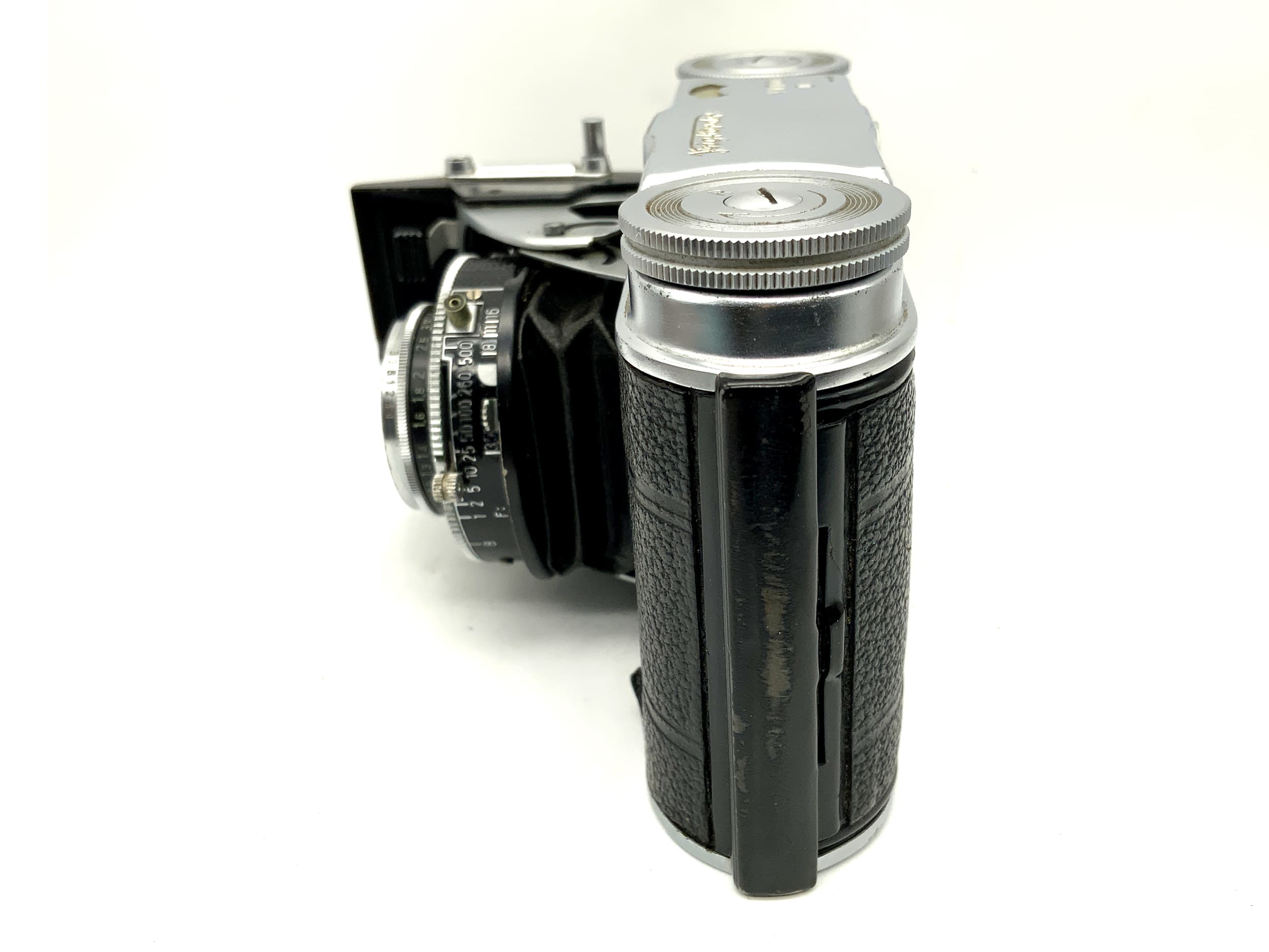 Appareil photo pliant Voigtländer Vito II avec appareil photo analogique Color-Skopar 50 mm 1:3,5