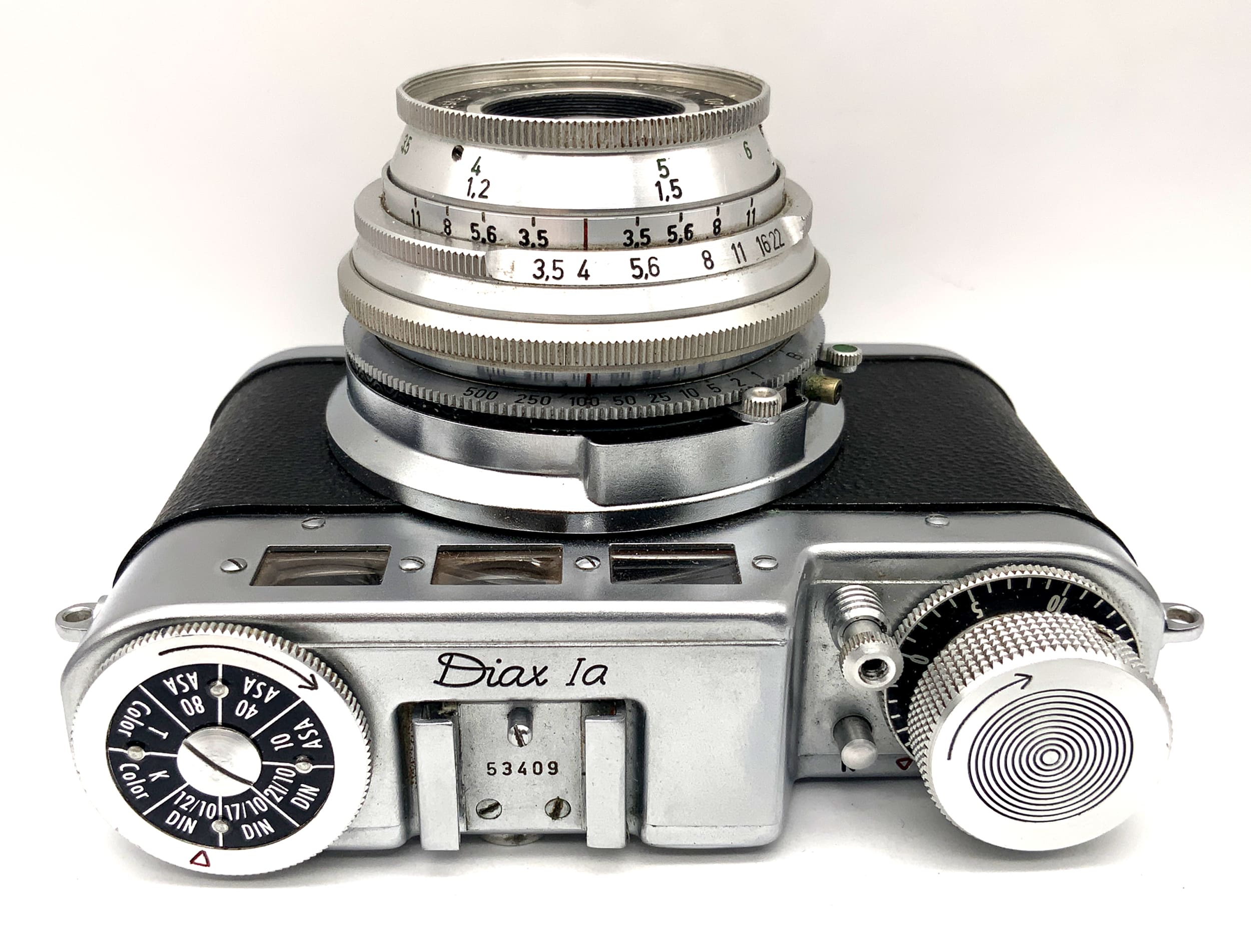 W.Voss Ulm Diax Ia Sucherkamera Werke Göttingen Westar 50mm 1:3,5 Synchro-Compur