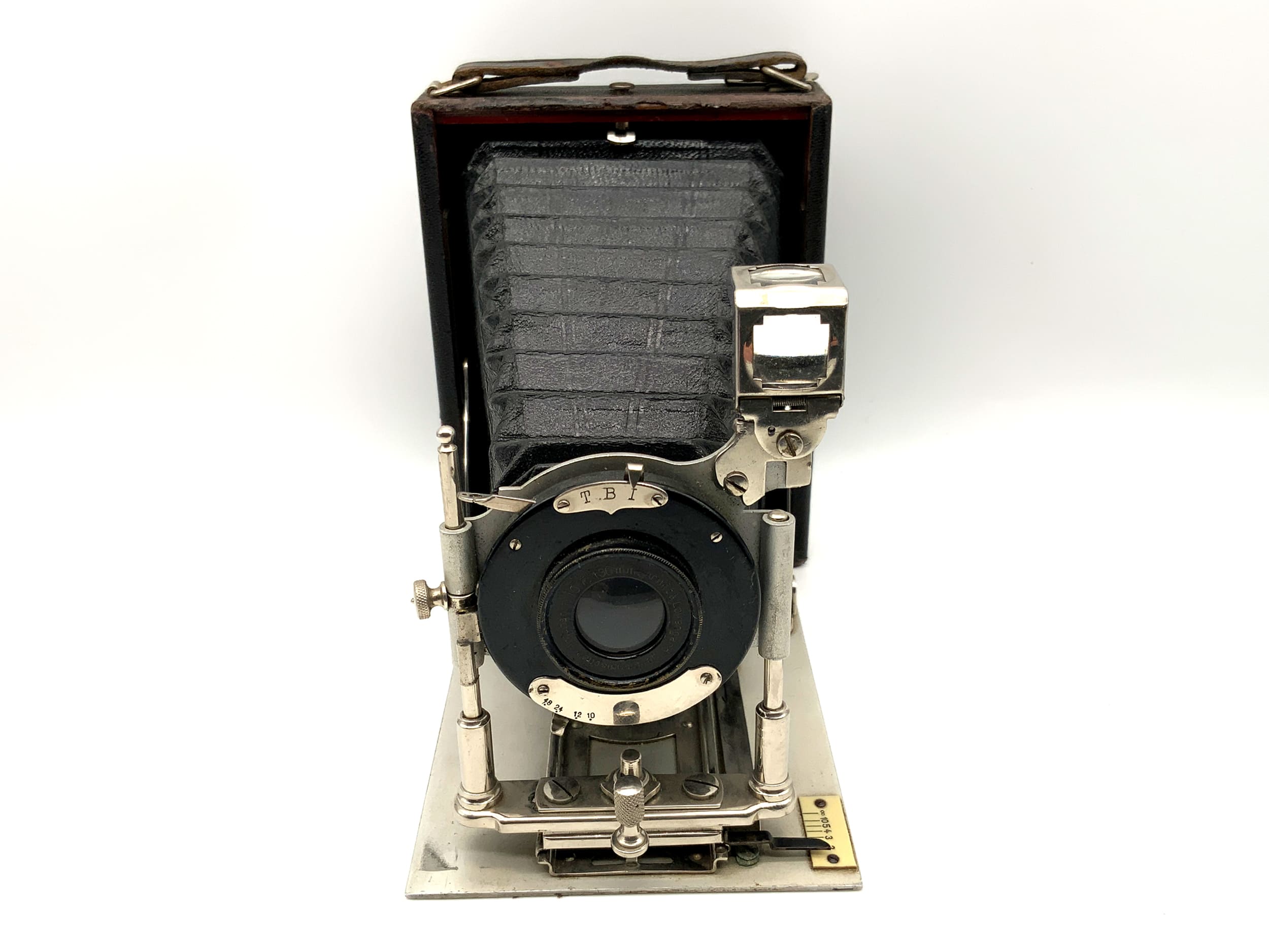 Plattenkamera mit Aplanat 1:10/130mm Analogkamera