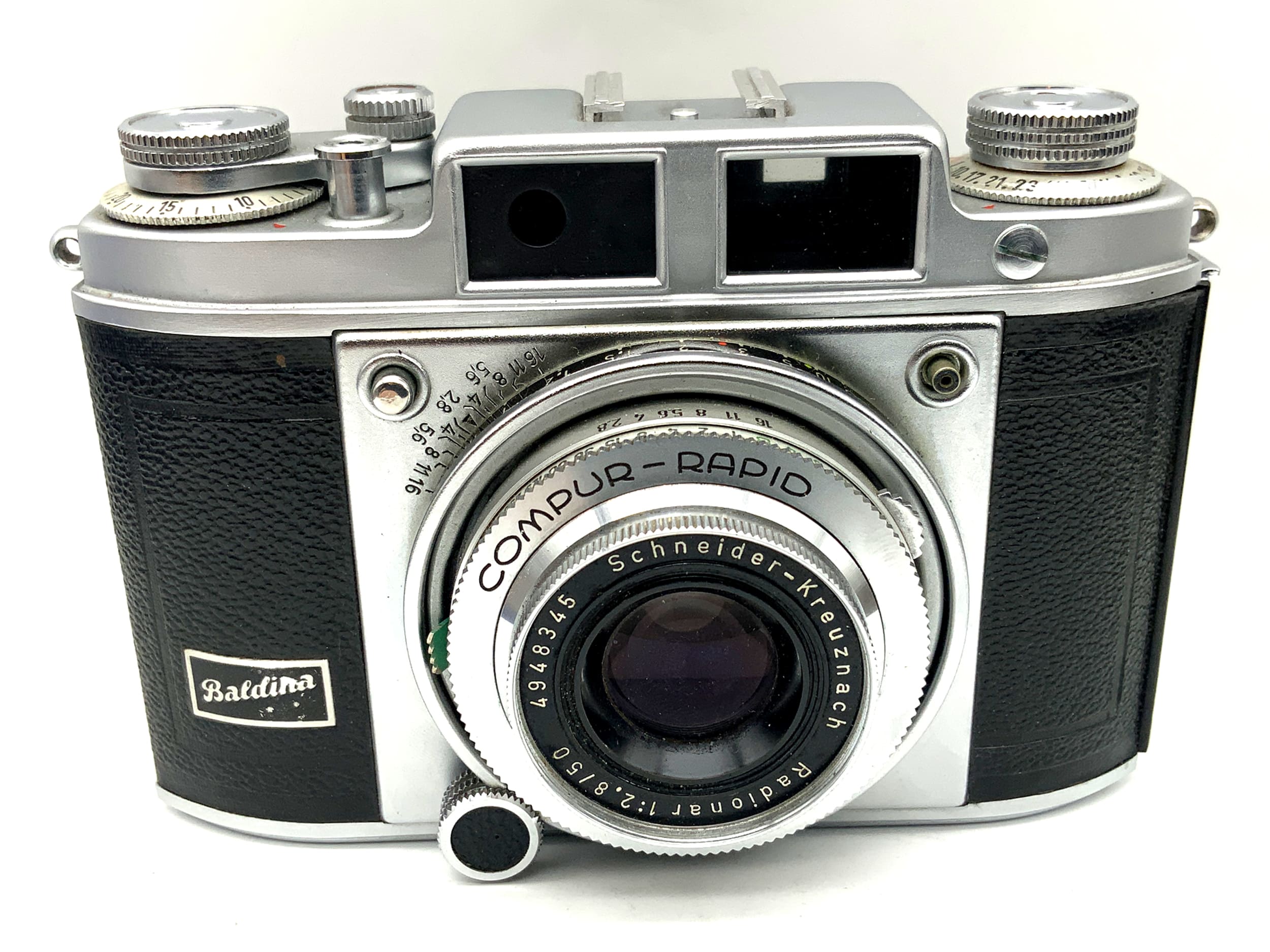 Balda Super Baldina mit Radionar 50mm 1:2,8 Messsucherkamera Compur Rapid