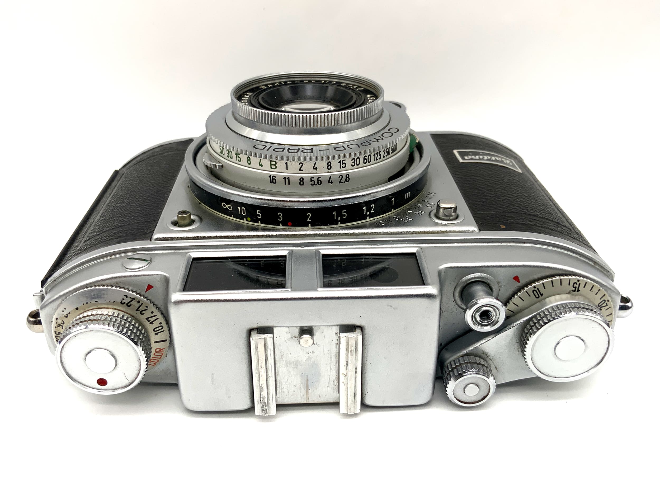 Balda Super Baldina mit Radionar 50mm 1:2,8 Messsucherkamera Compur Rapid