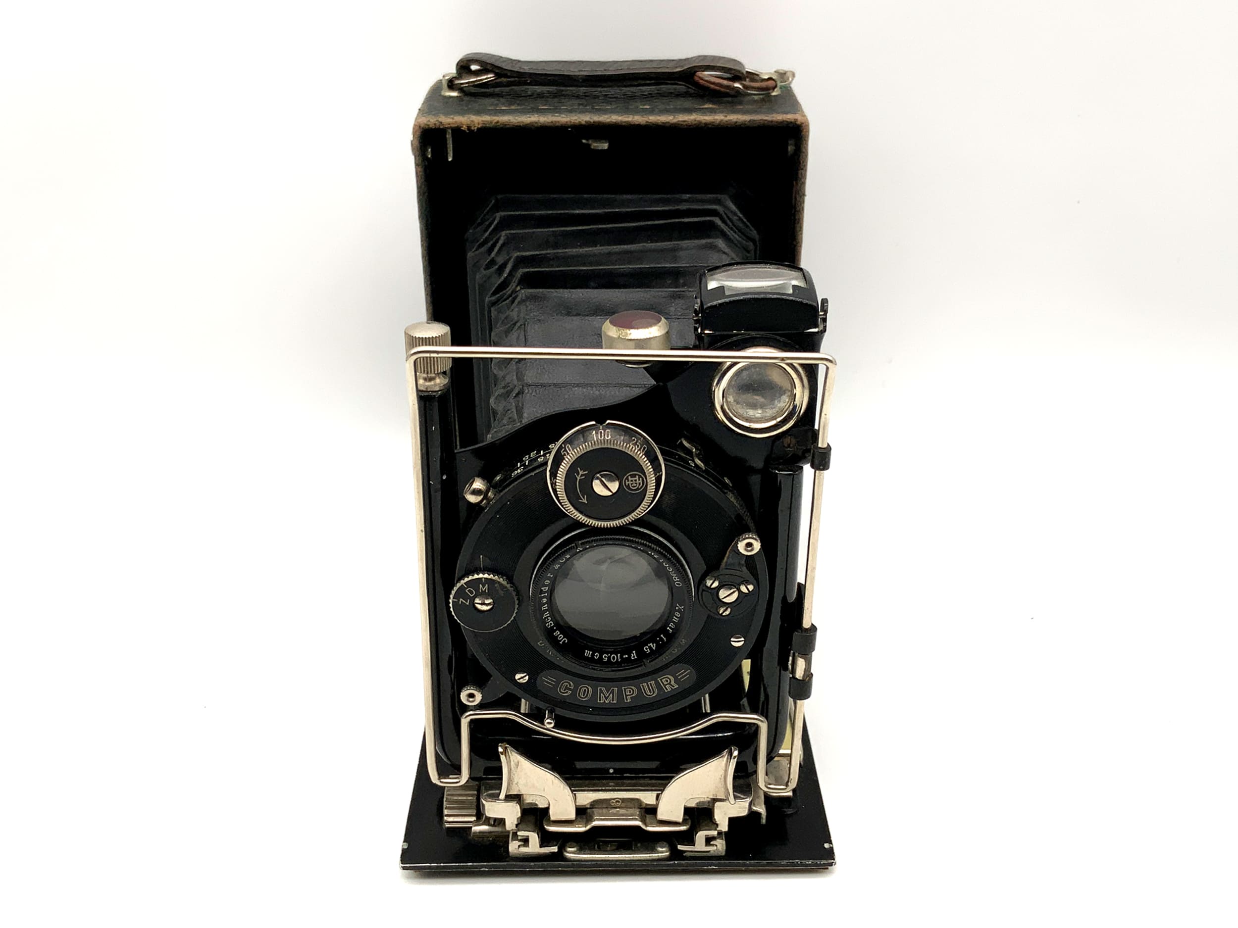 Clunz Plattenkamera mit Xenar 4.5/10,5cm Compur Analogkamera