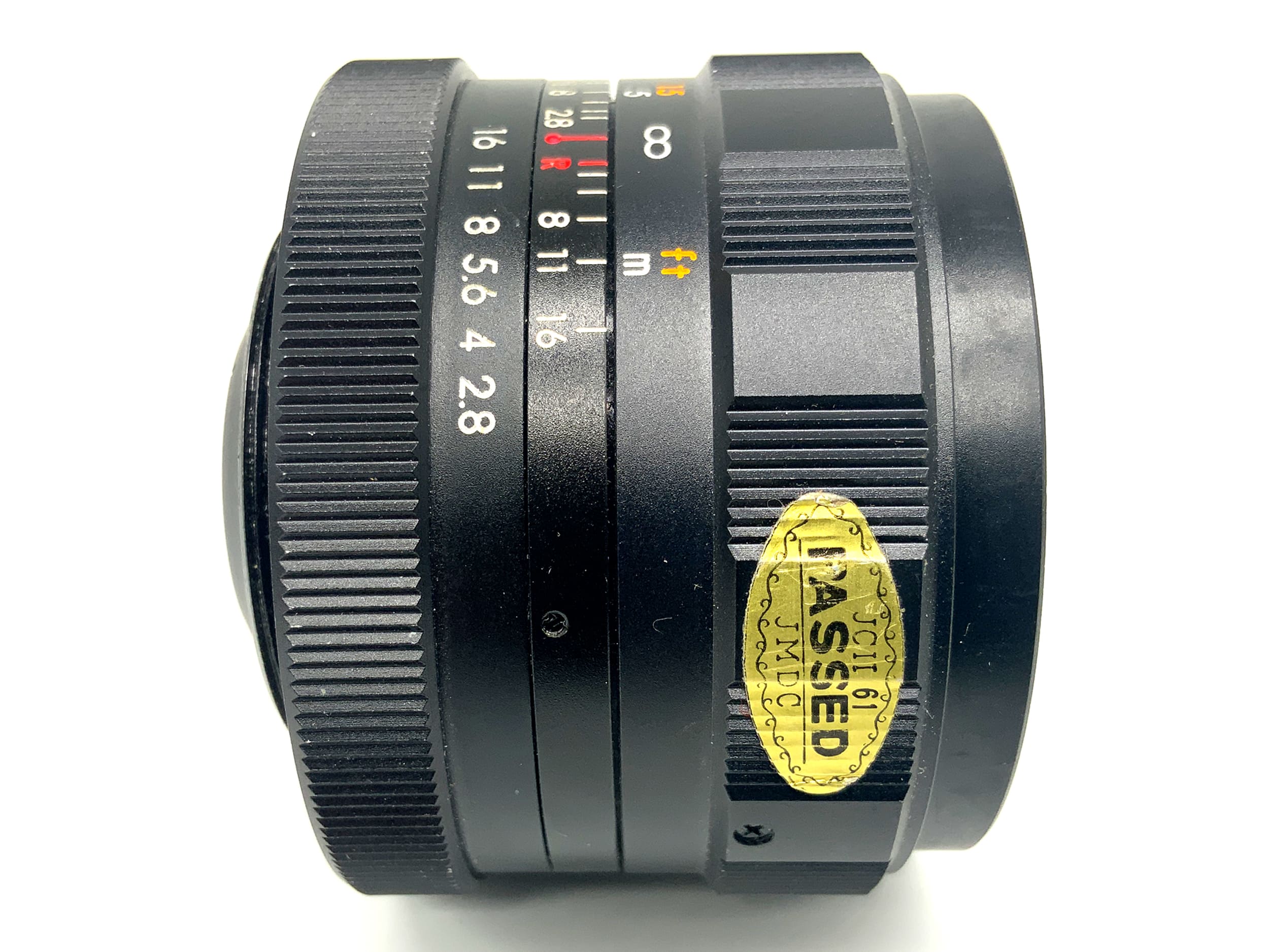 Porst Weitwinkel Auto 35mm 1:2.8 Objektiv Festbrennweite (M42) Nebel!