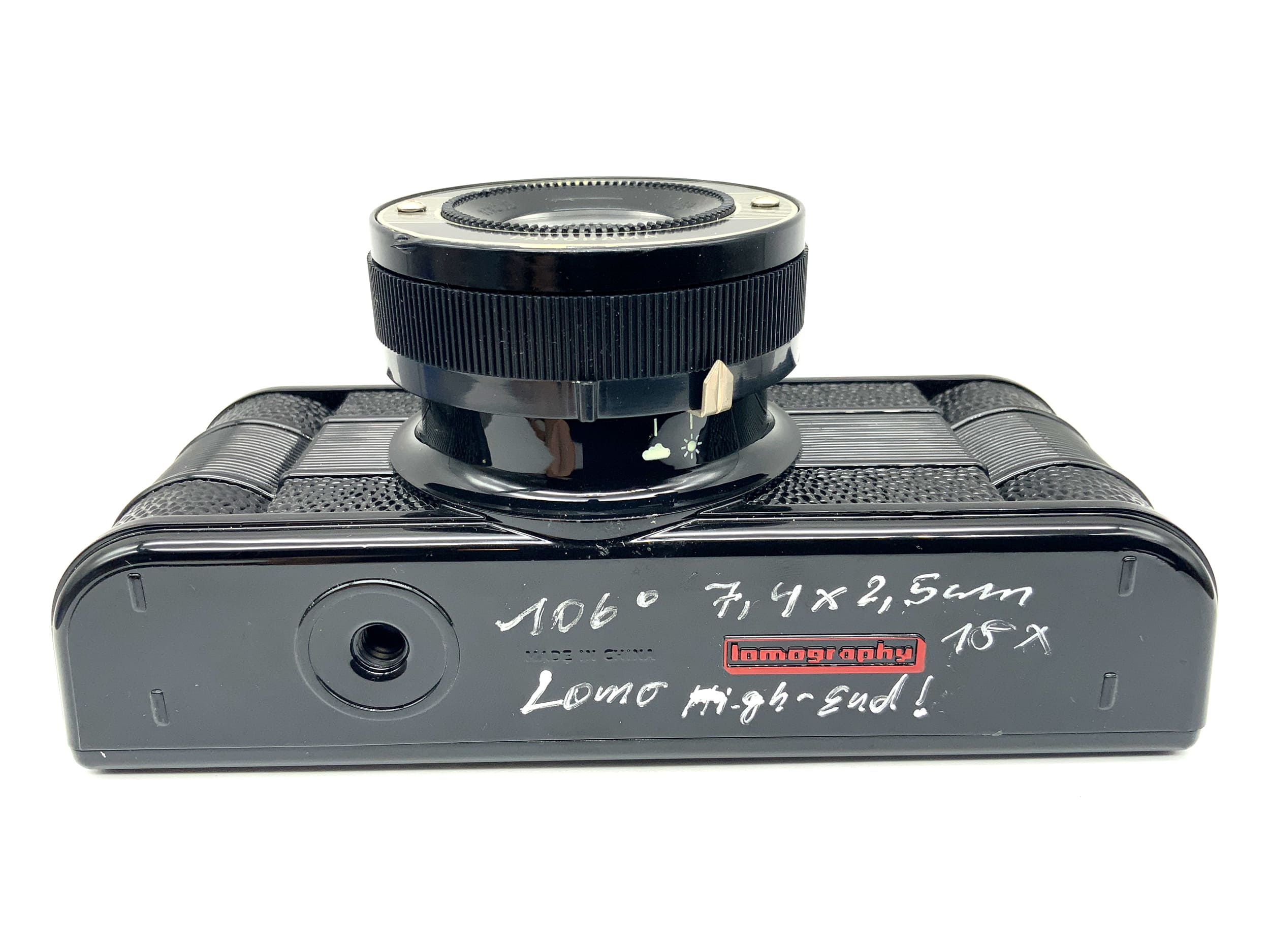 Lomography SP Rocket Sucherkamera mit 30mm 1:10.8 106° Panorama Analogkamera