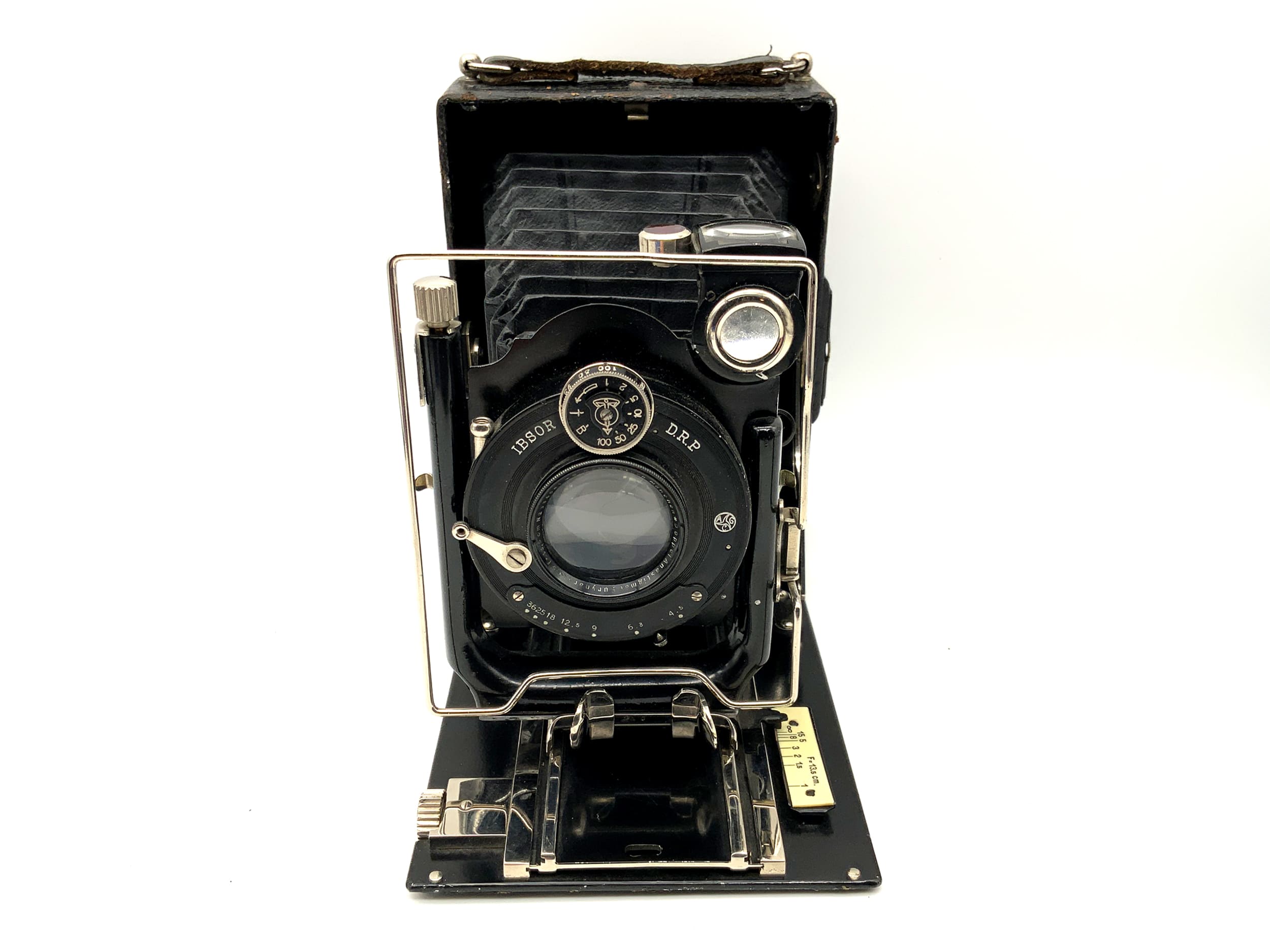 Ihagee Plattenkamera mit Doppel Anastigmat Eurynar 4,5/13,5cm Ibsor 0