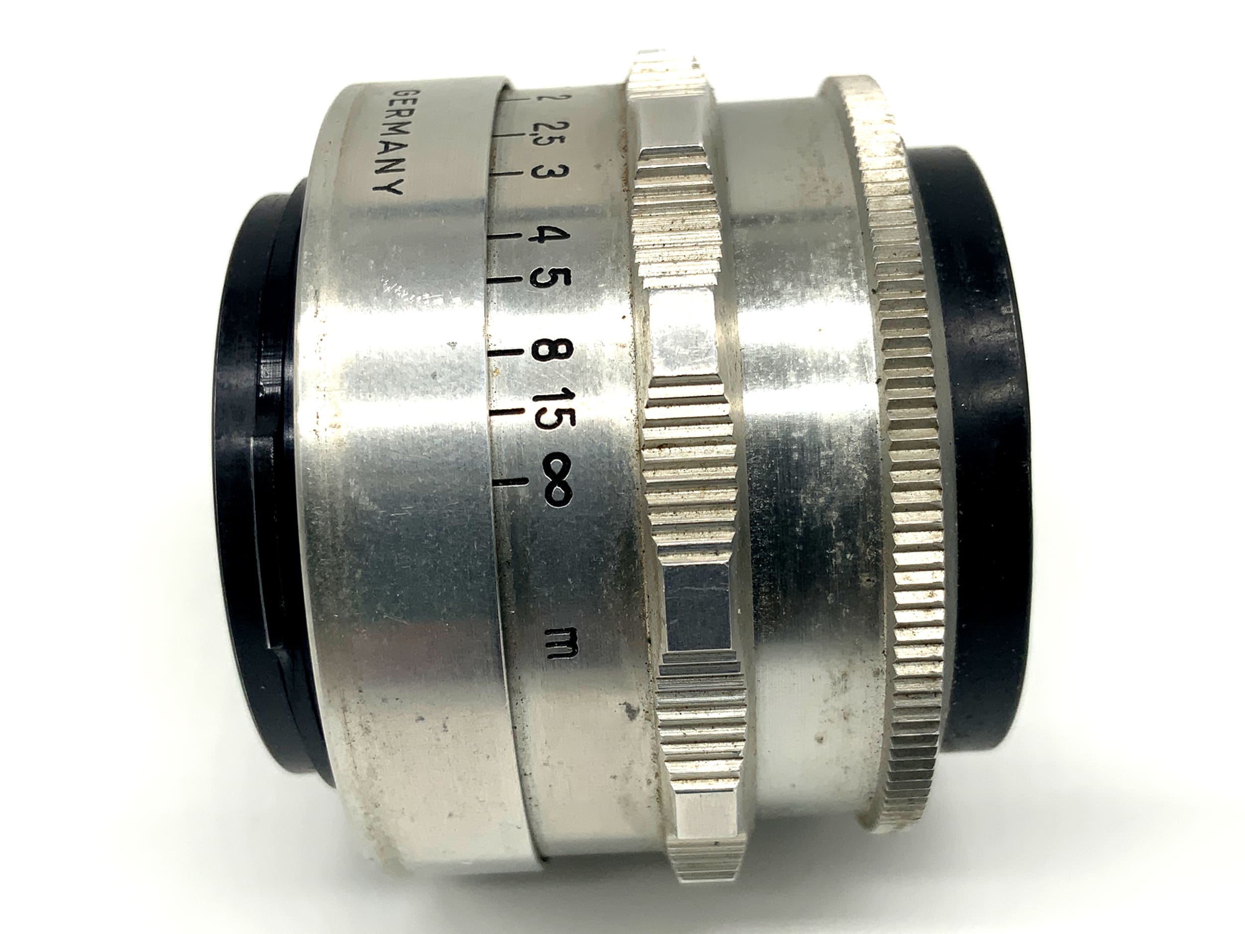 Carl Zeiss Jena Q1 Tessar red T 12 Blades 50mm 1:2.8 Festbrennweite (Altix)