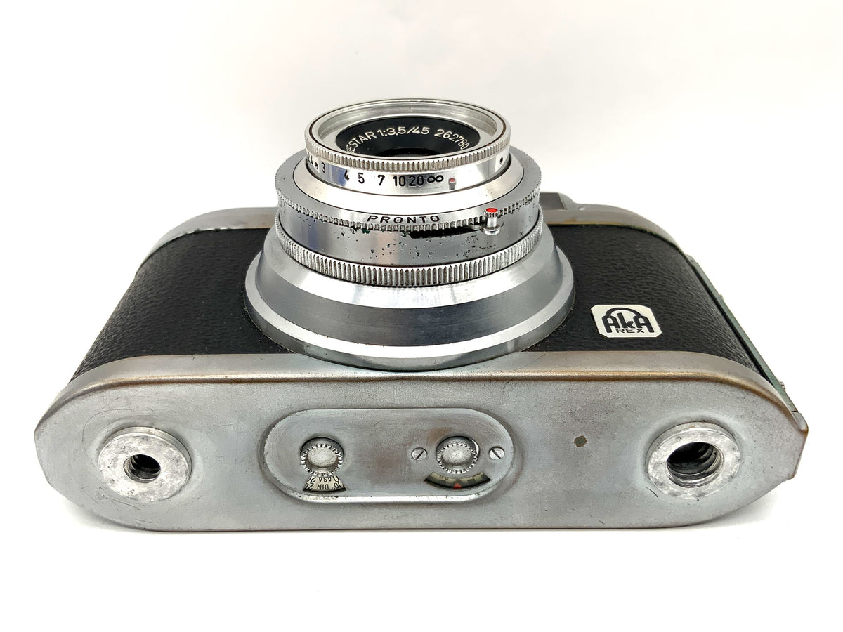AKA Rex Sucherkamera mit Isco Westar 45mm 1:3,5 Messsucherkamera Analogkamera