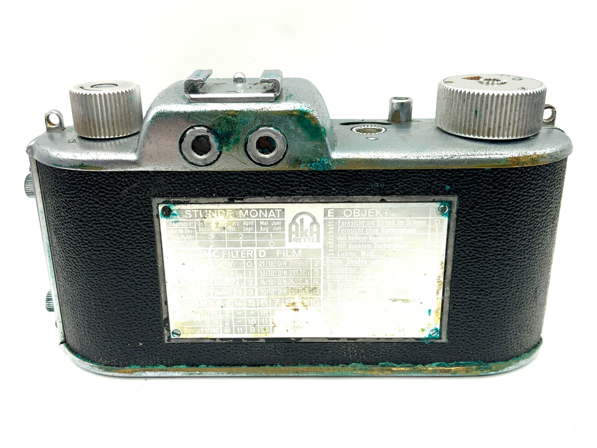 AKA Rette Sucherkamera mit Schneider Kreuznach Radionar 50mm 1:3,5 Analogkamera